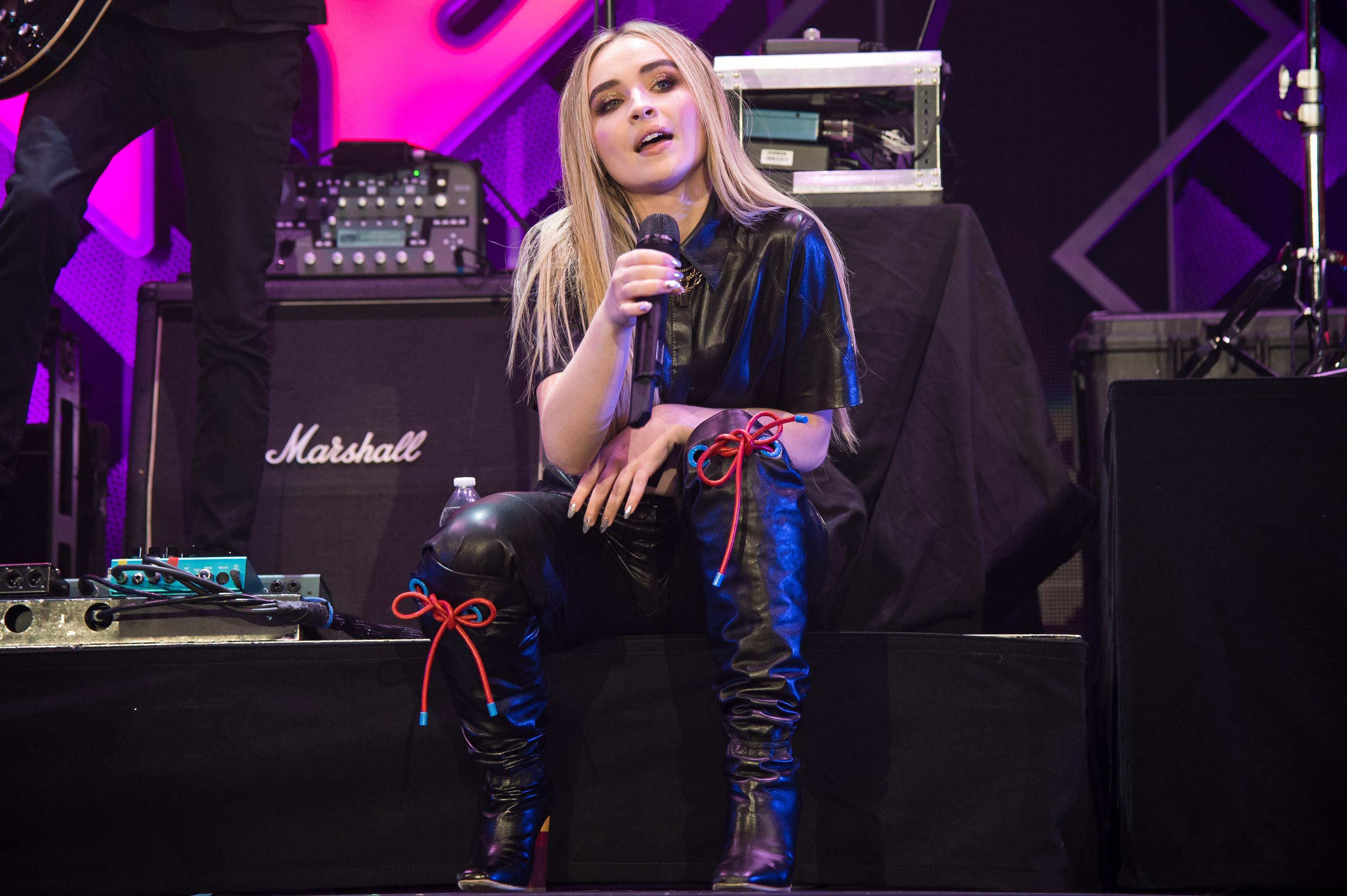 Sabrina Carpenter performs at 103.5 KISS FM Jingle Ball