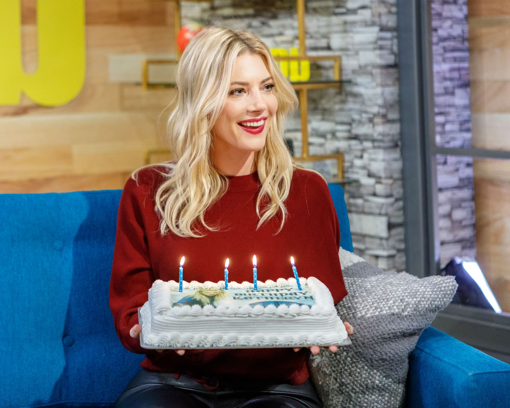 Katheryn Winnick visits The IMDb Show in Studio City