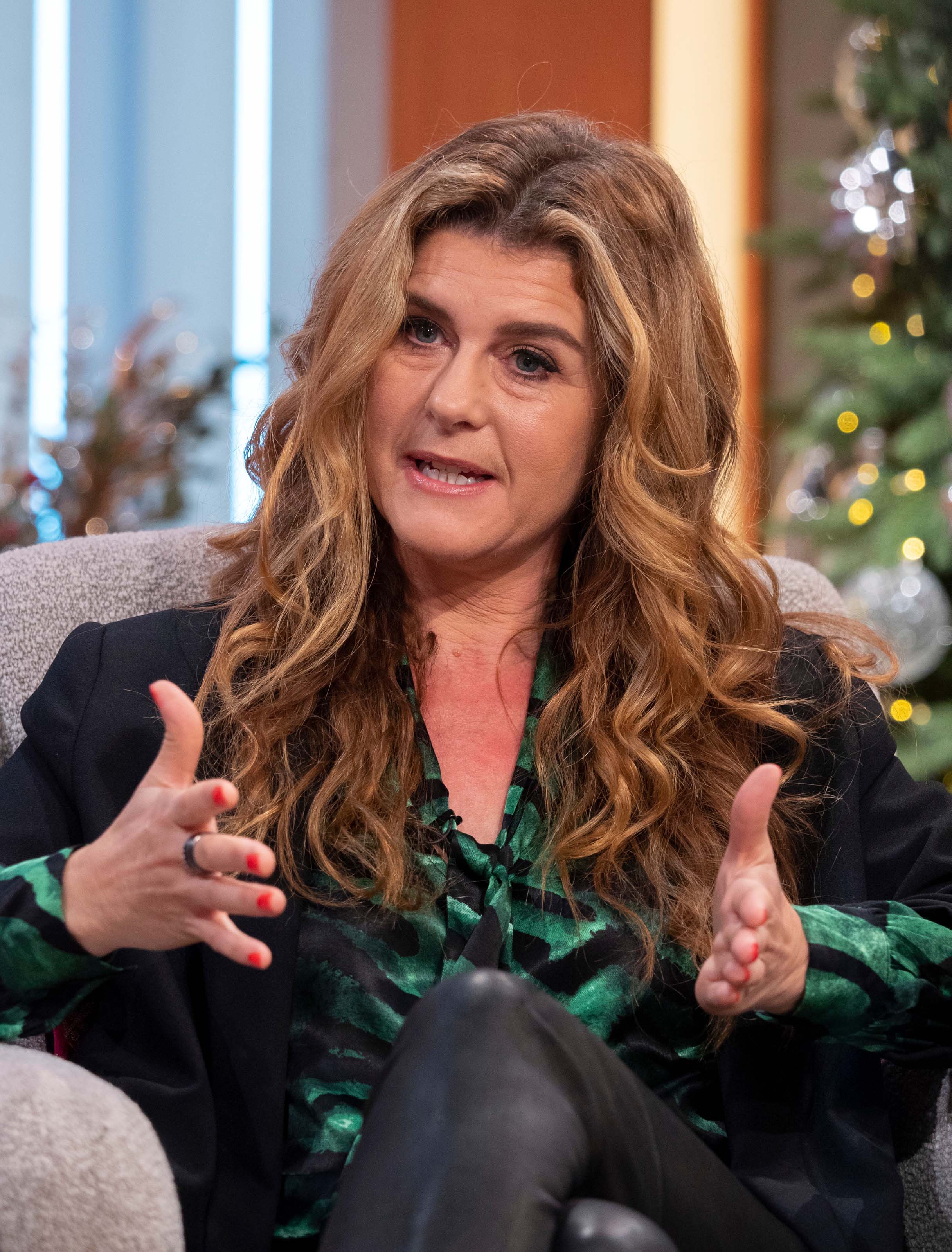 Connie Hyde attends Lorraine TV show
