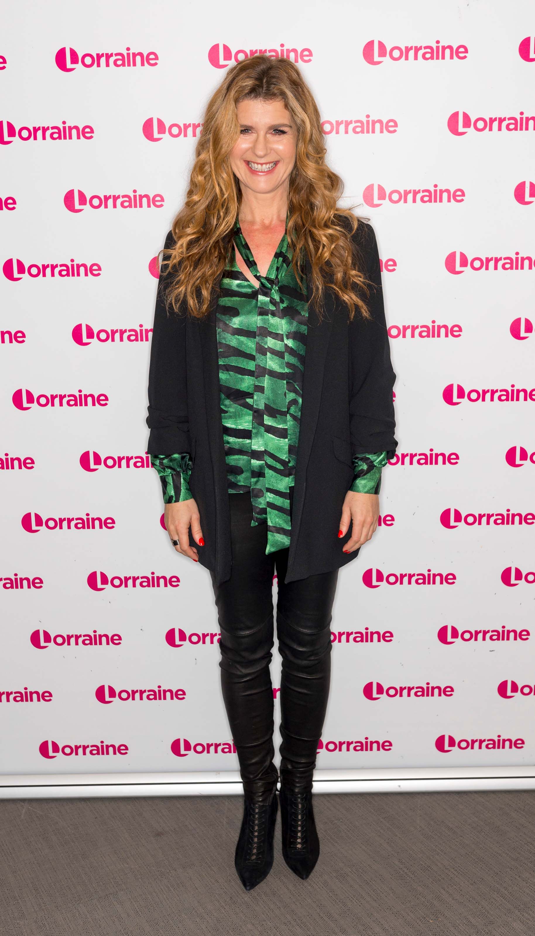 Connie Hyde attends Lorraine TV show