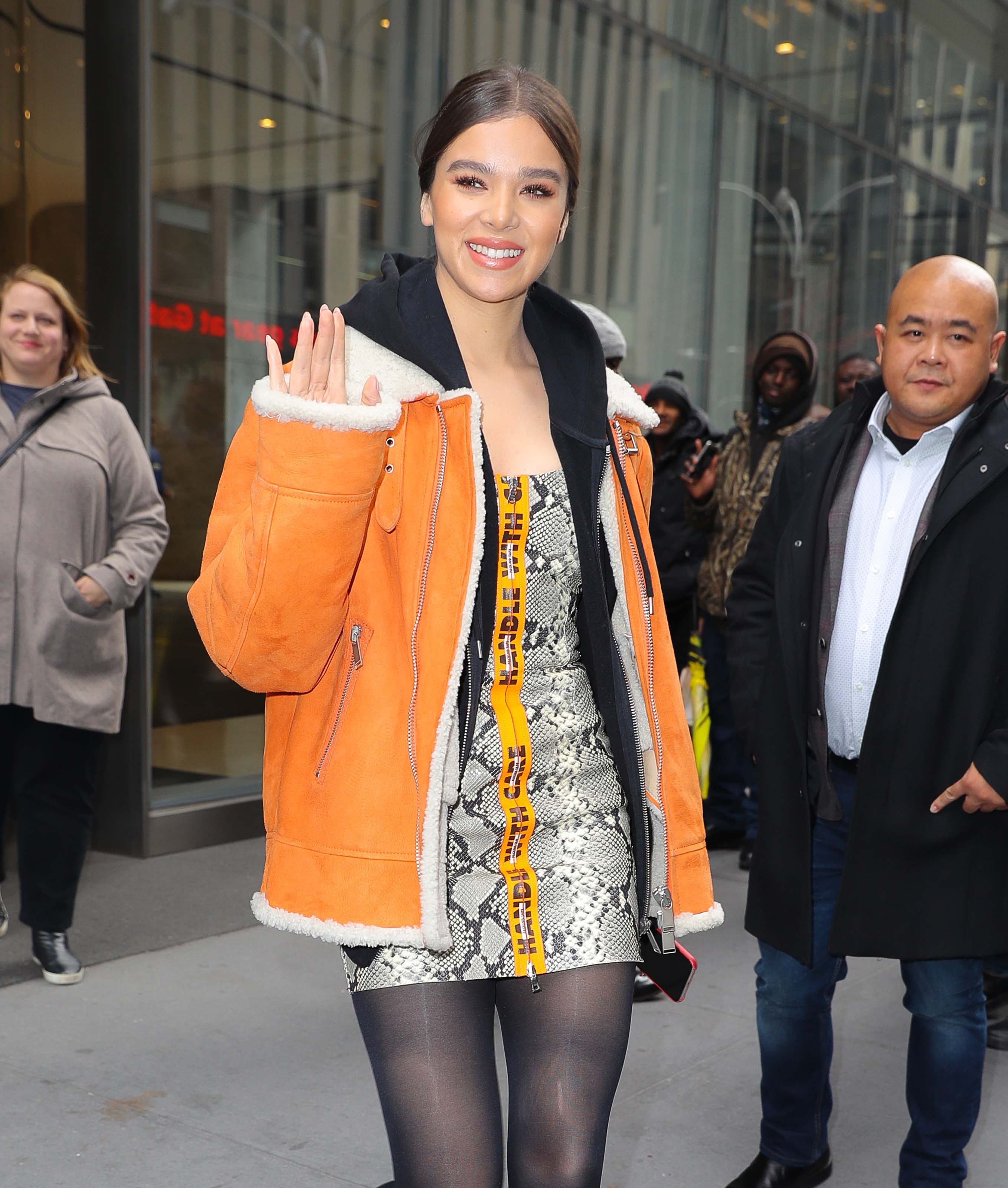 Hailee Steinfeld out and about in NYC