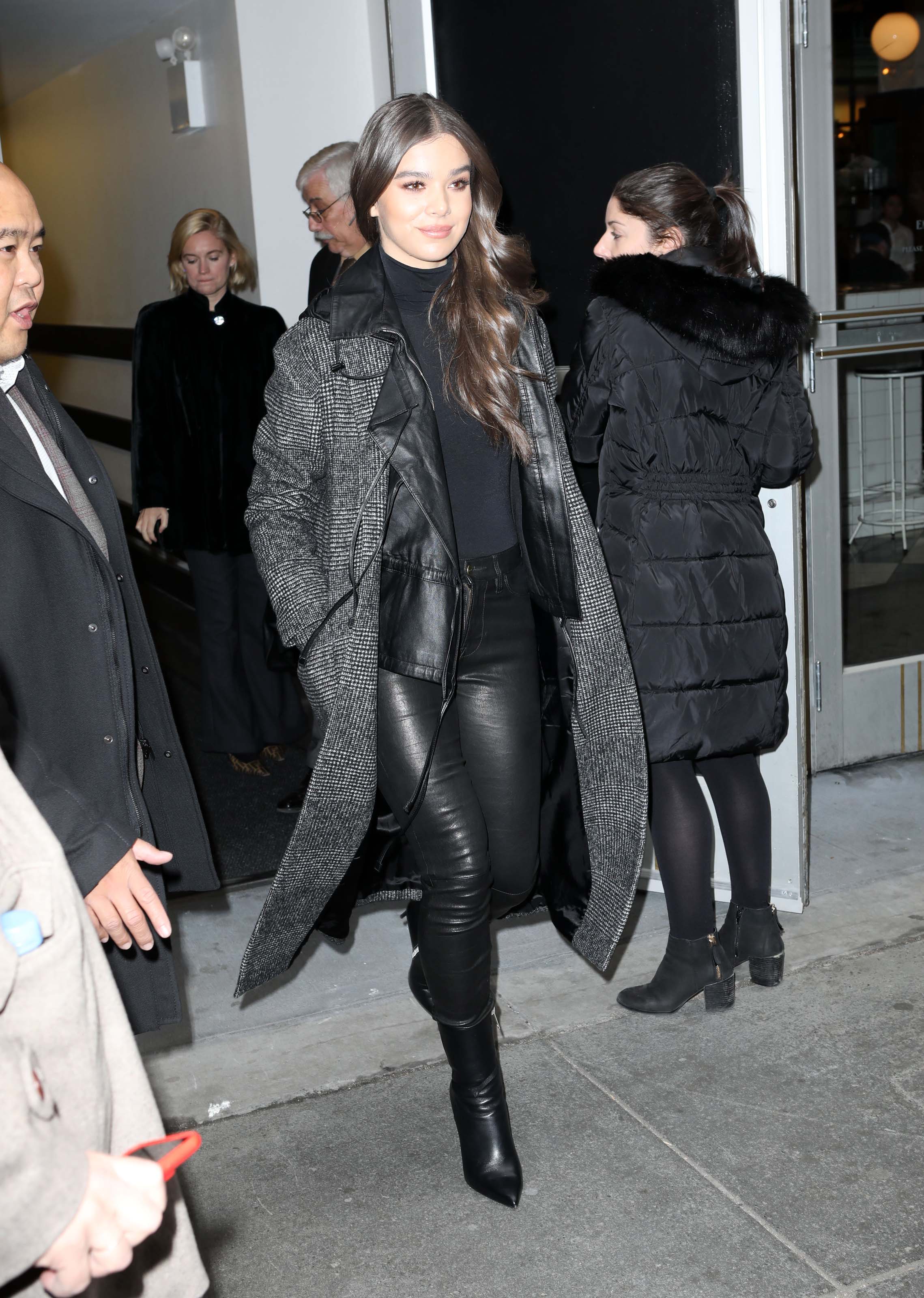 Hailee Steinfeld out in NYC