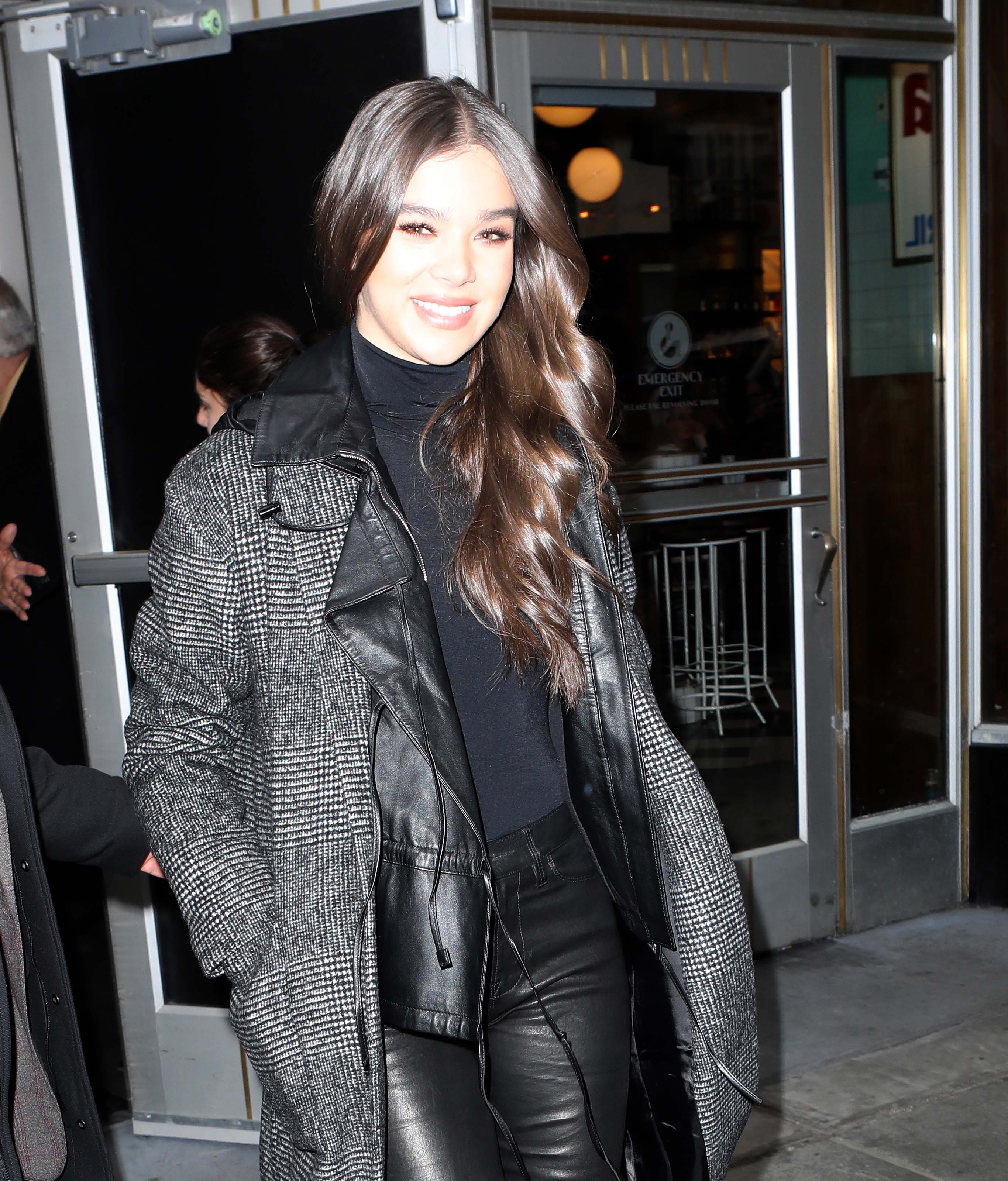 Hailee Steinfeld out in NYC