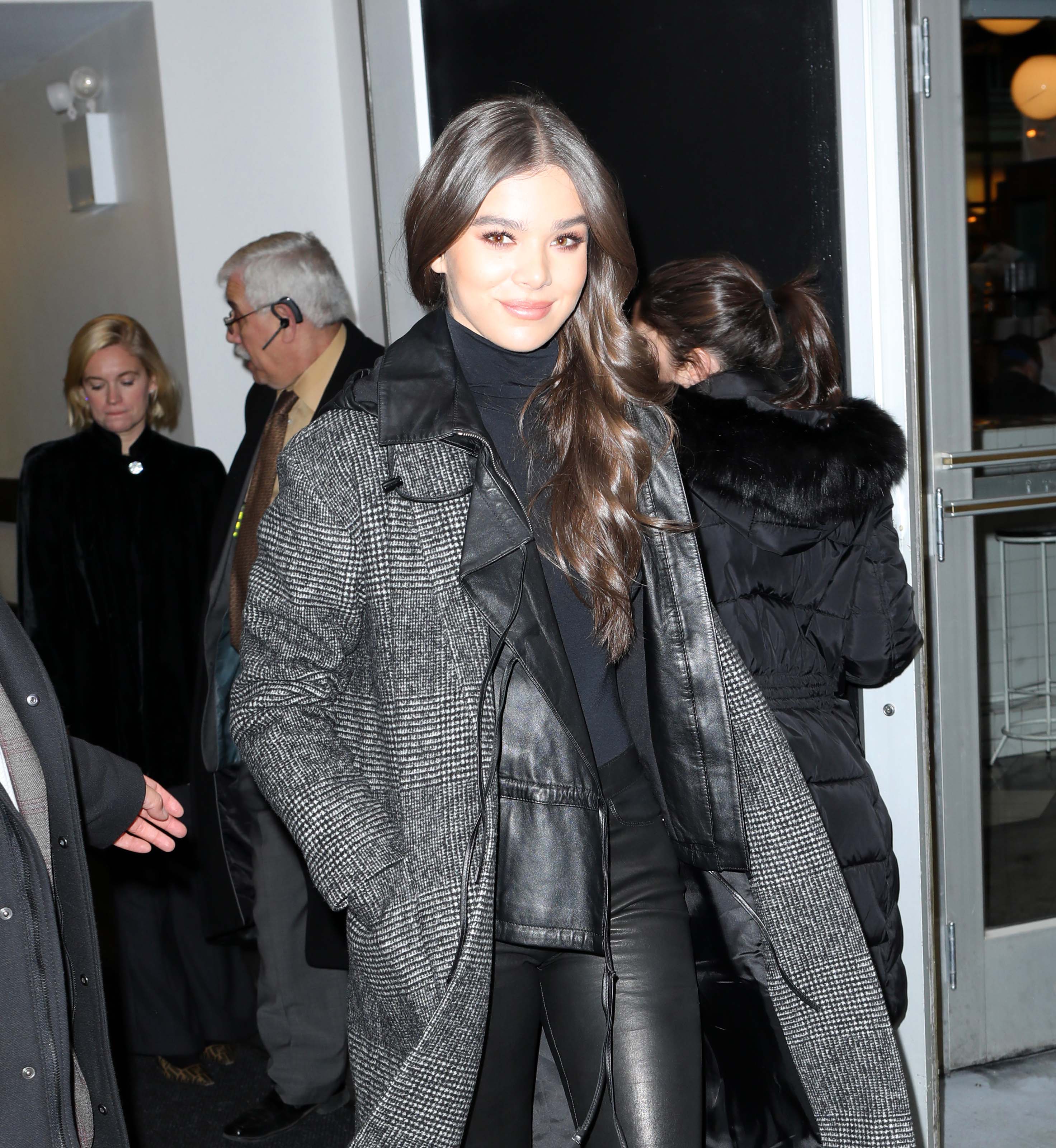 Hailee Steinfeld out in NYC