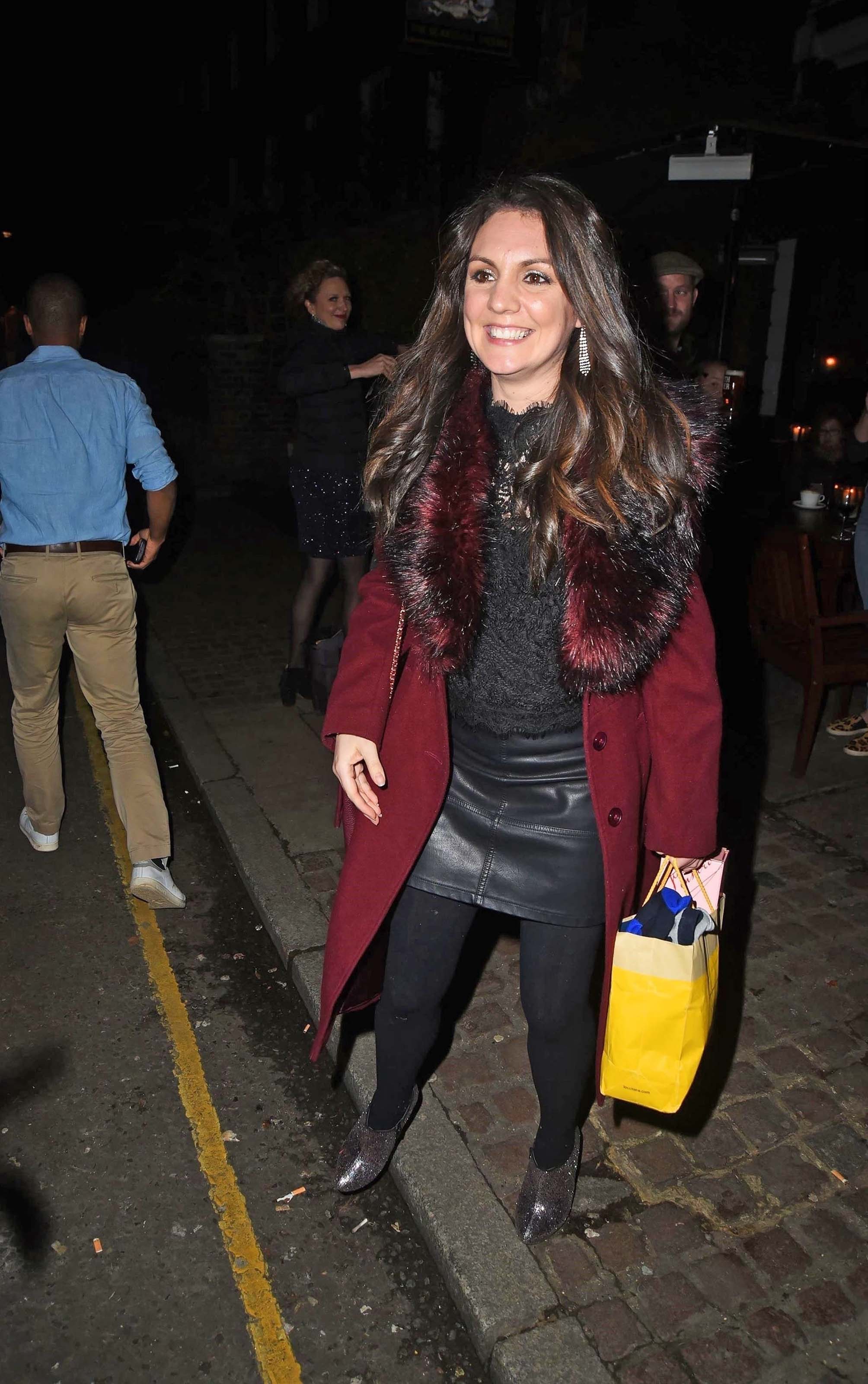 Laura Tobin attends Piers Morgan’s Christmas Party