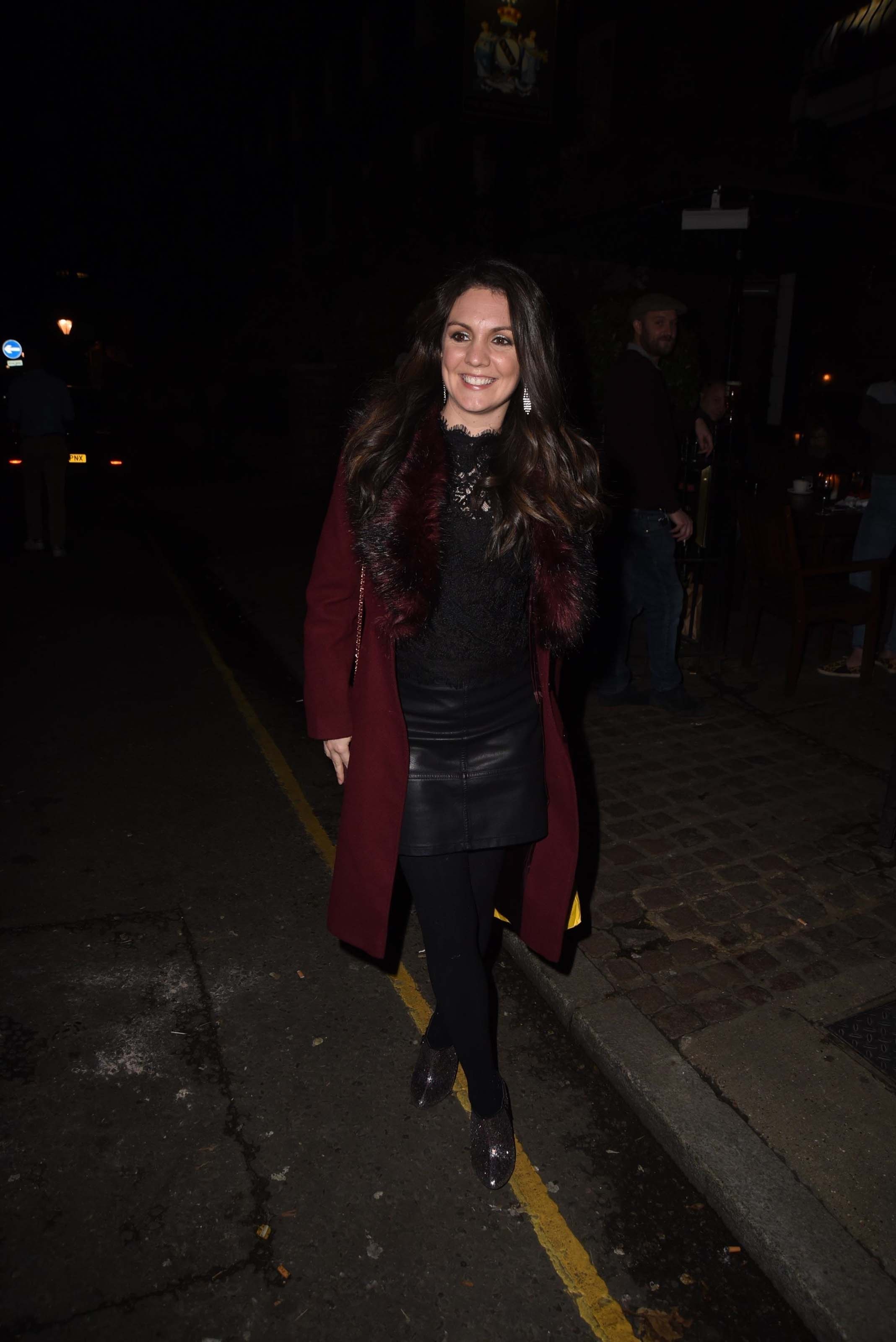 Laura Tobin attends Piers Morgan’s Christmas Party