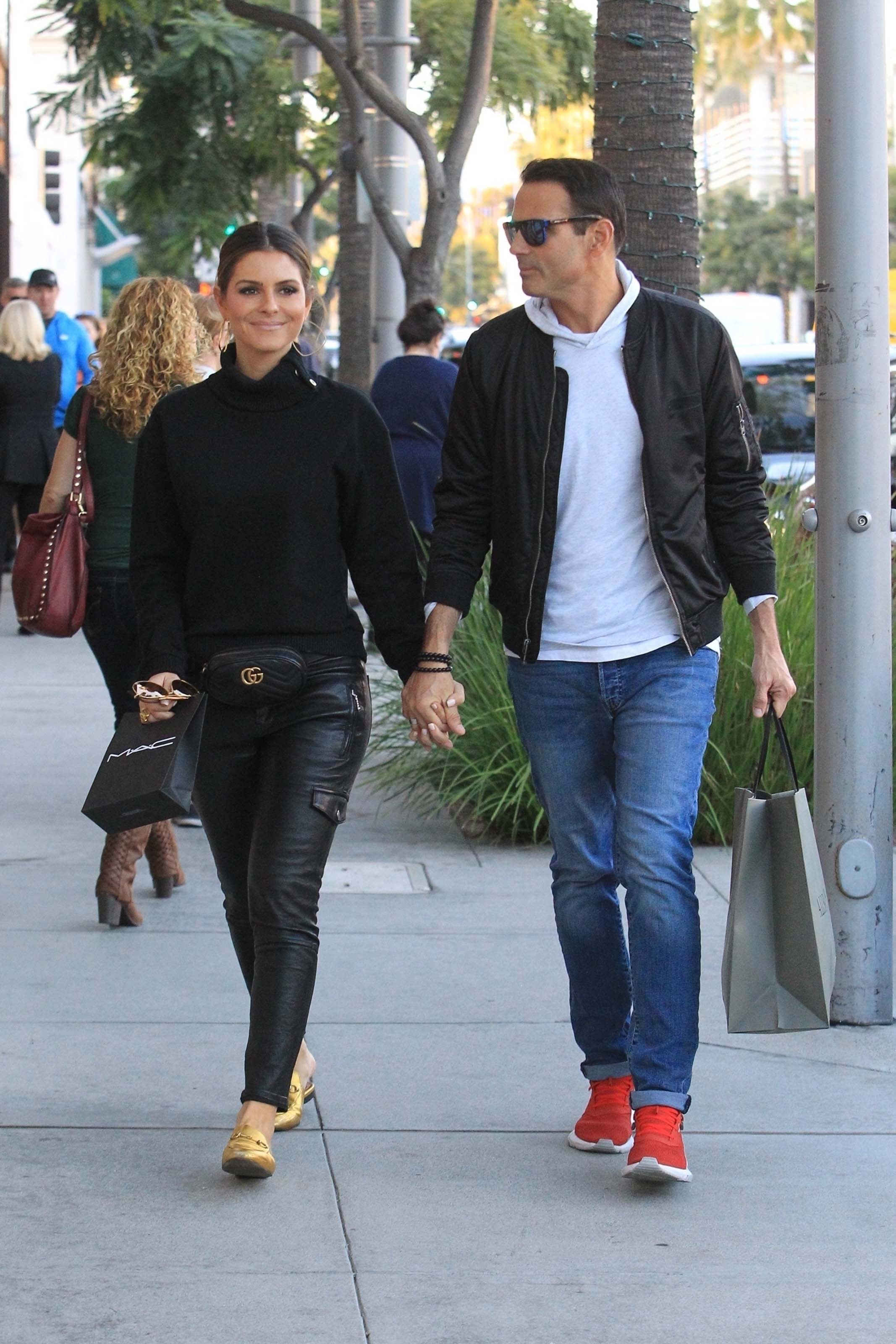 Maria Menounos shopping in BH