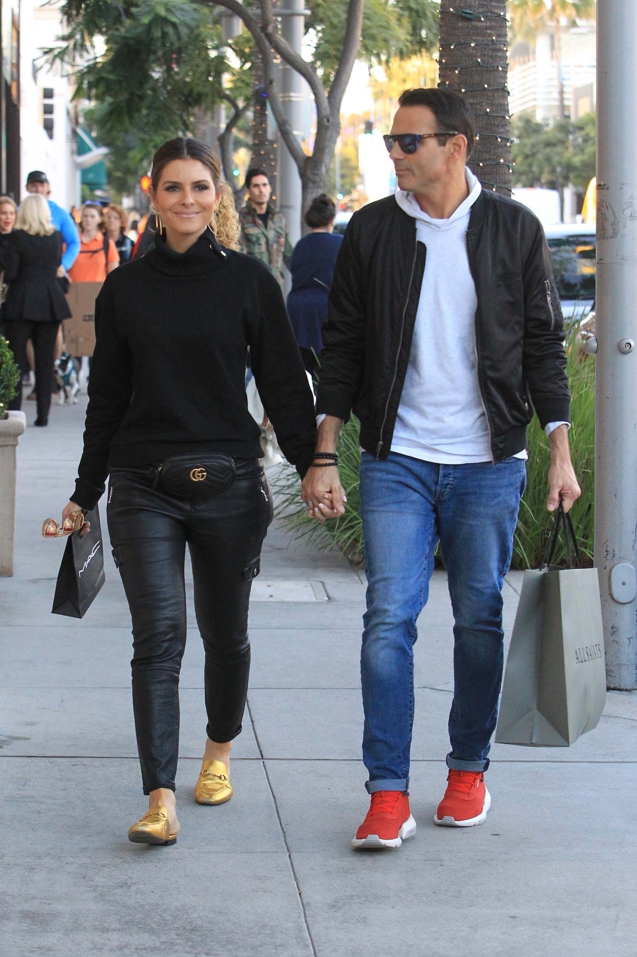 Maria Menounos shopping in BH