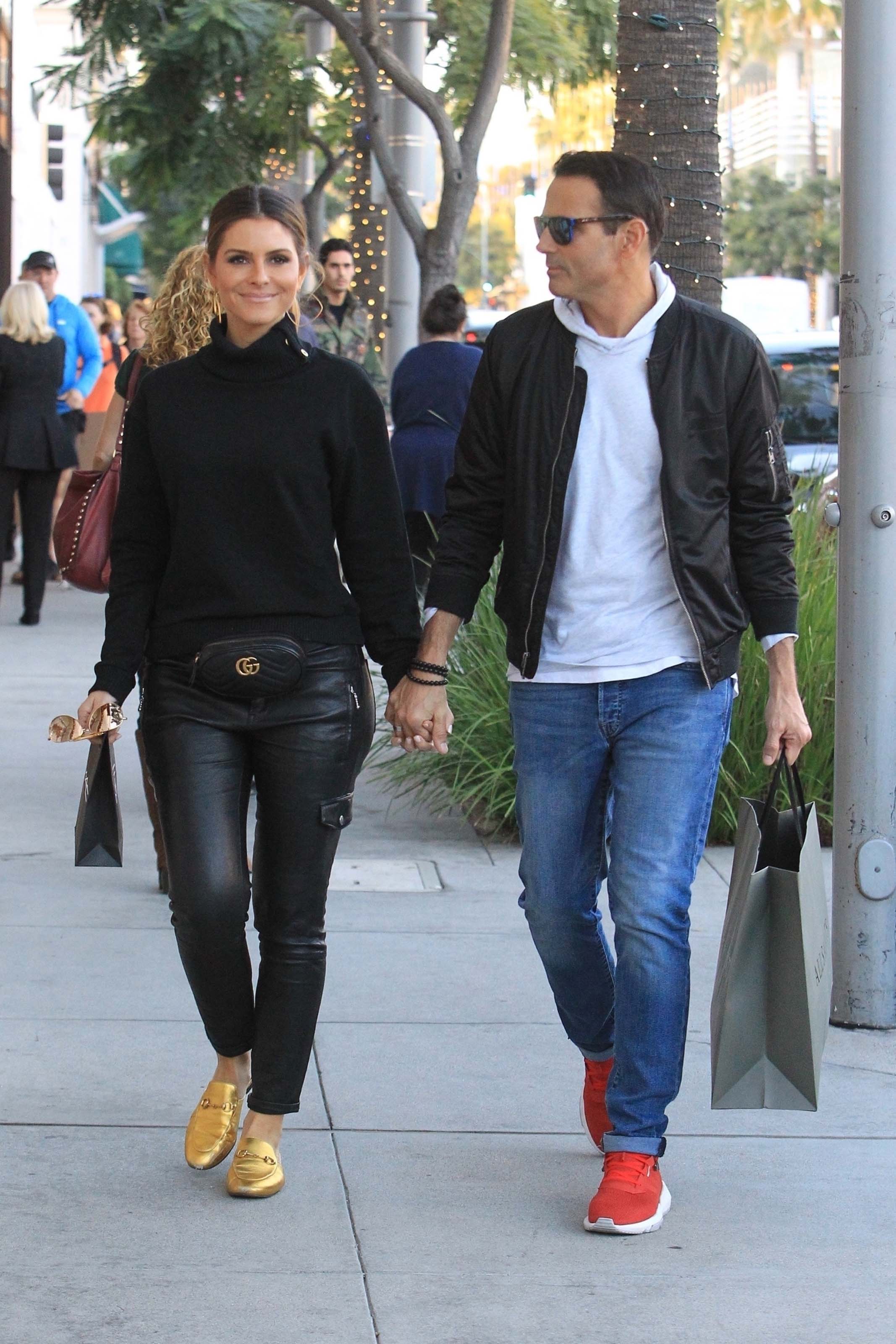 Maria Menounos shopping in BH