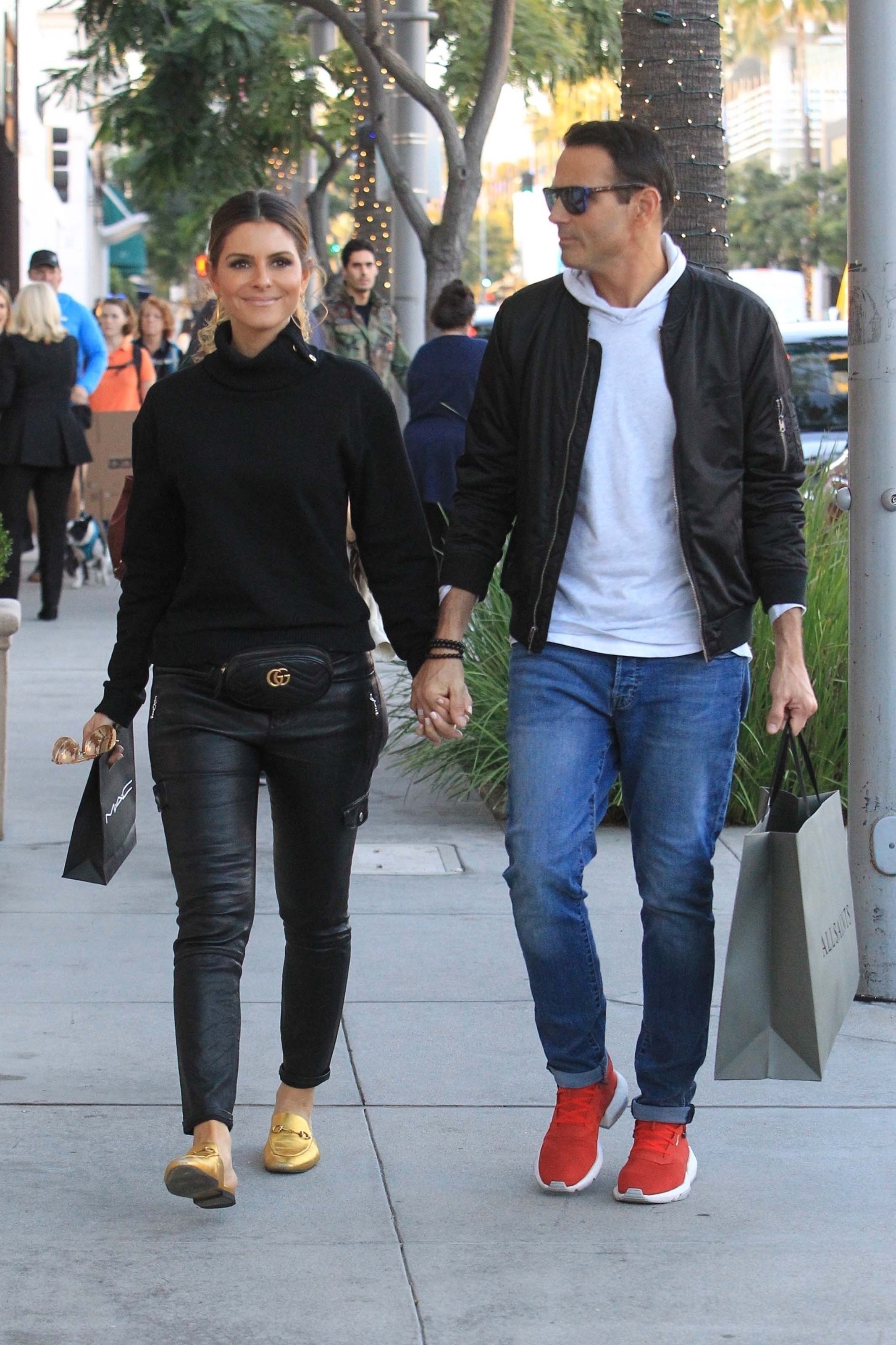 Maria Menounos shopping in BH