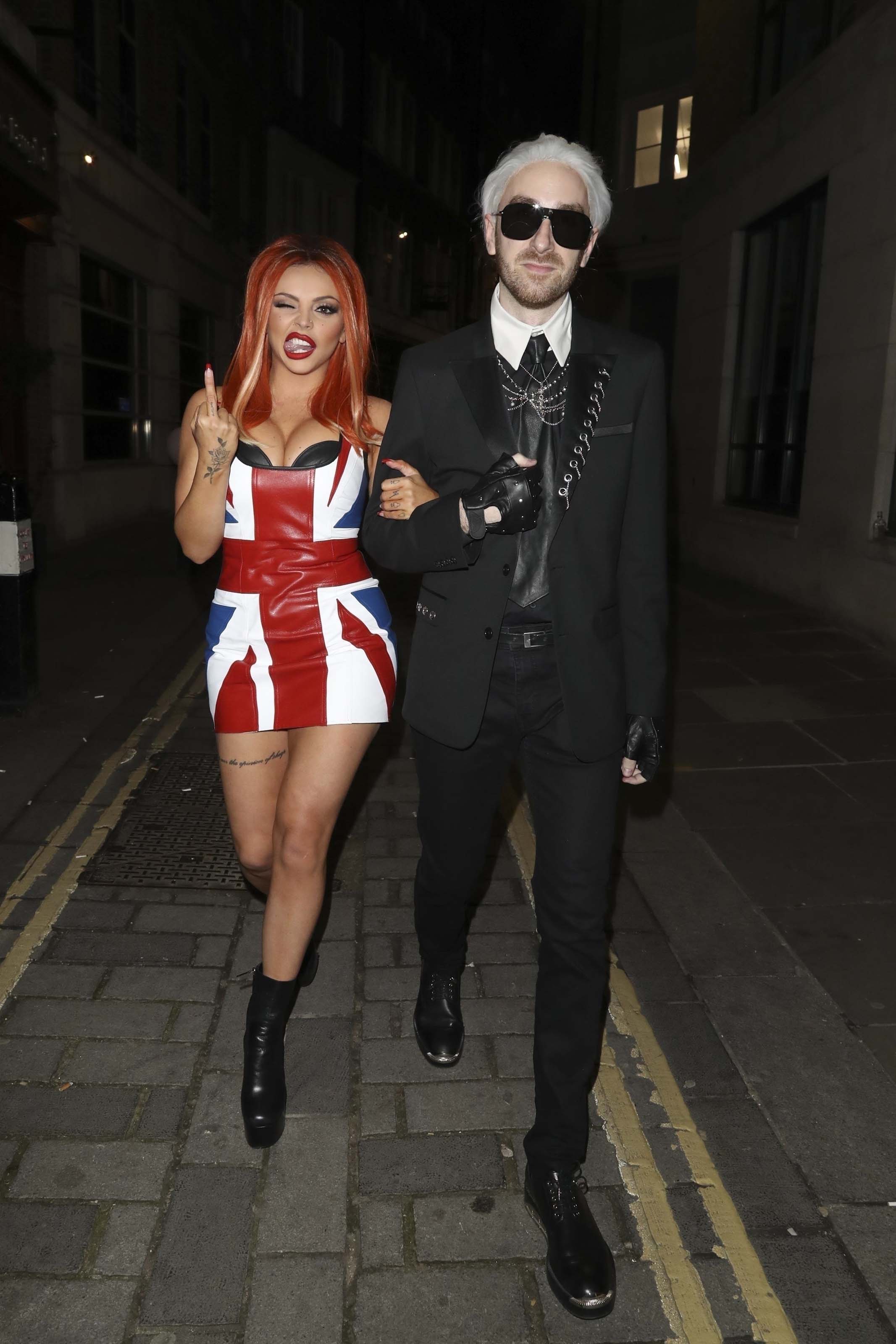 Jesy Nelson at Jade Thirlwall’s birthday party