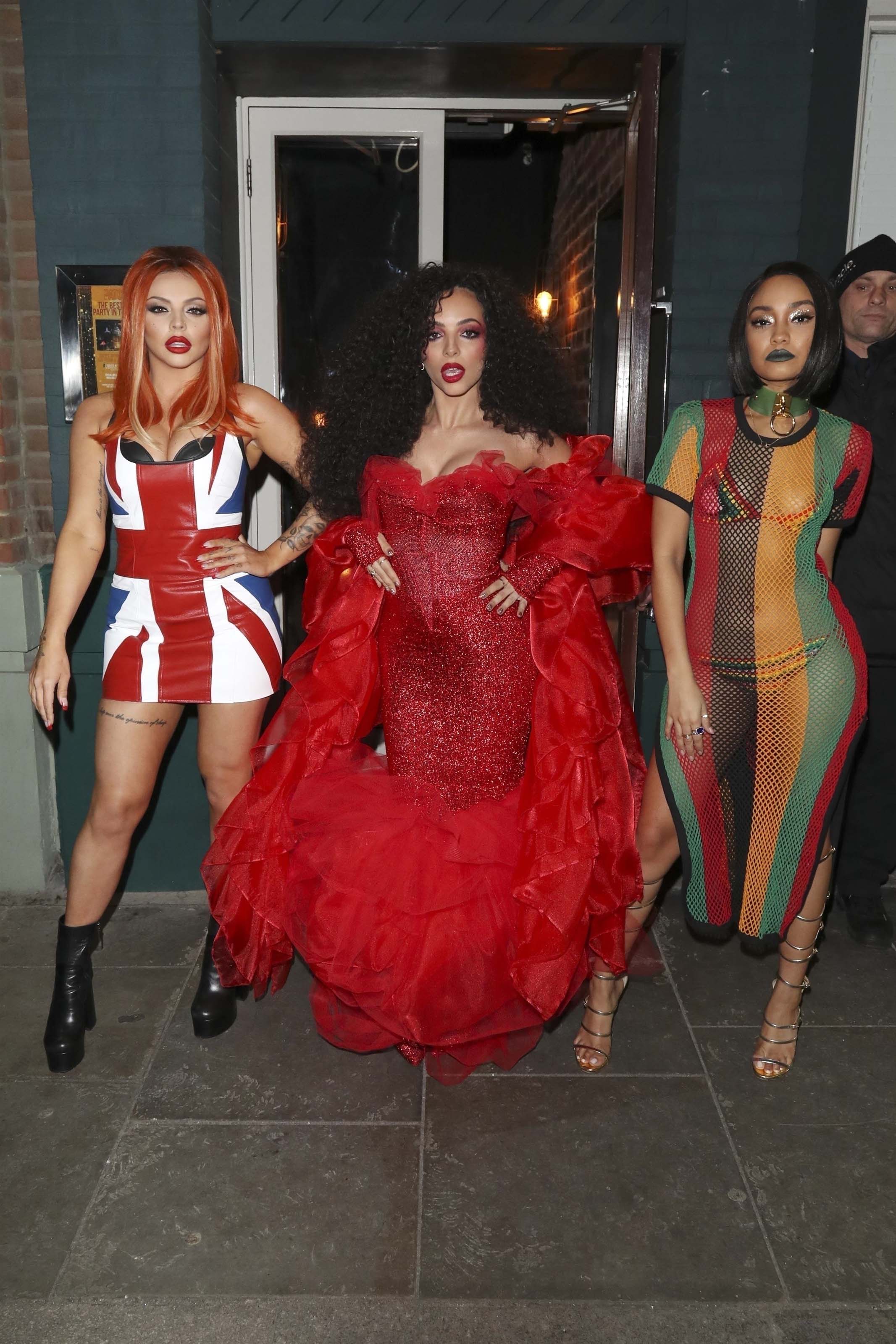 Jesy Nelson at Jade Thirlwall’s birthday party
