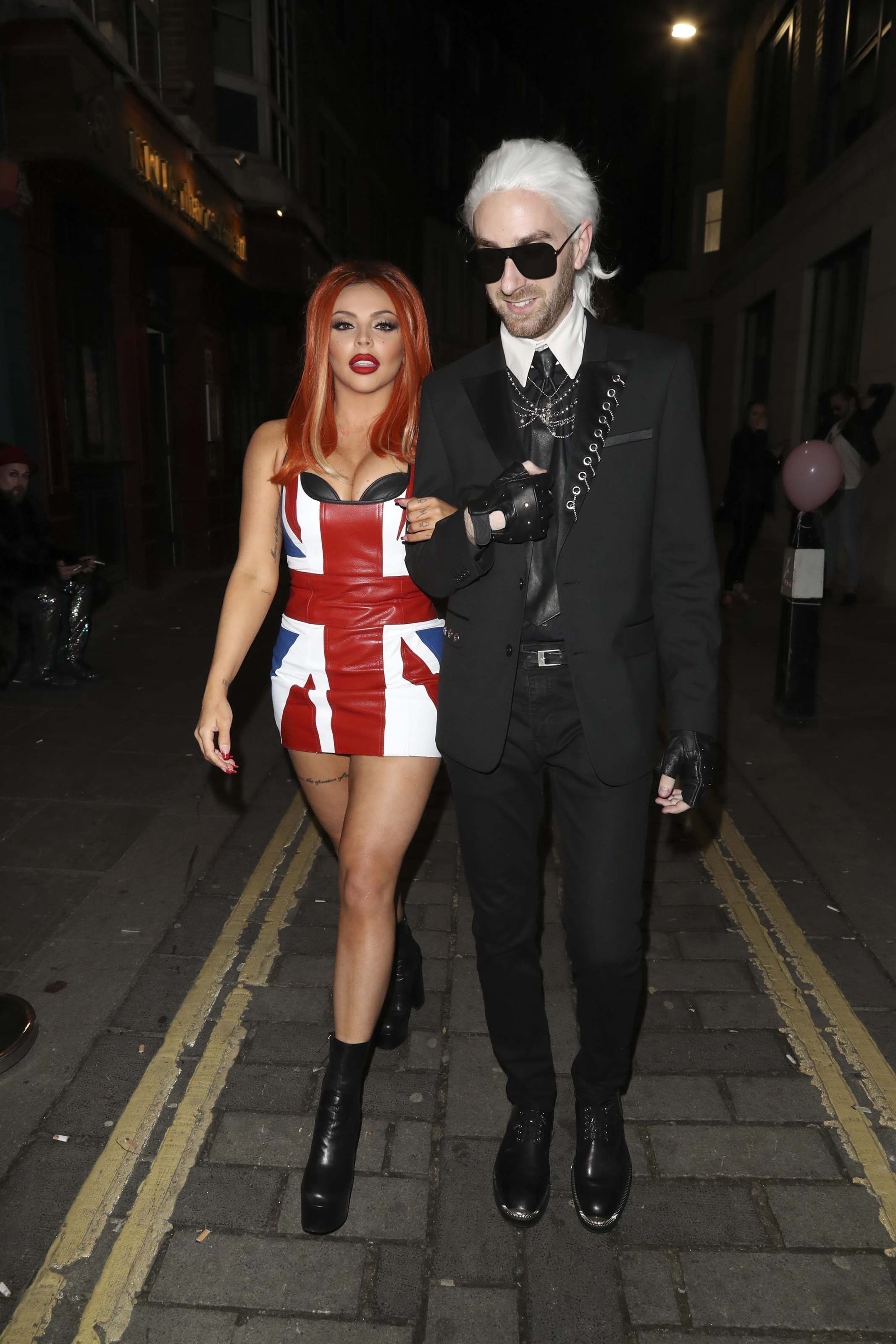 Jesy Nelson at Jade Thirlwall’s birthday party