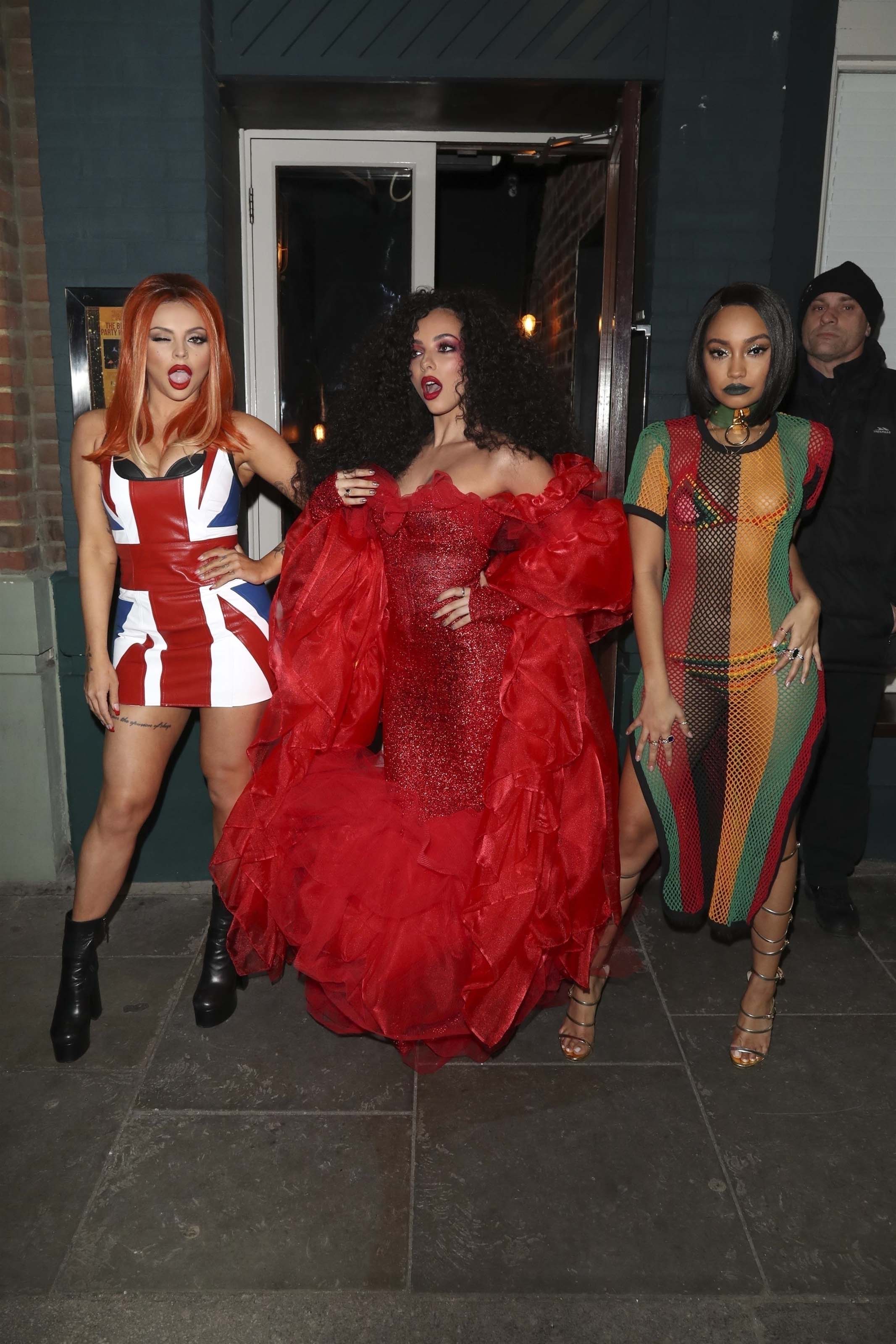 Jesy Nelson at Jade Thirlwall’s birthday party