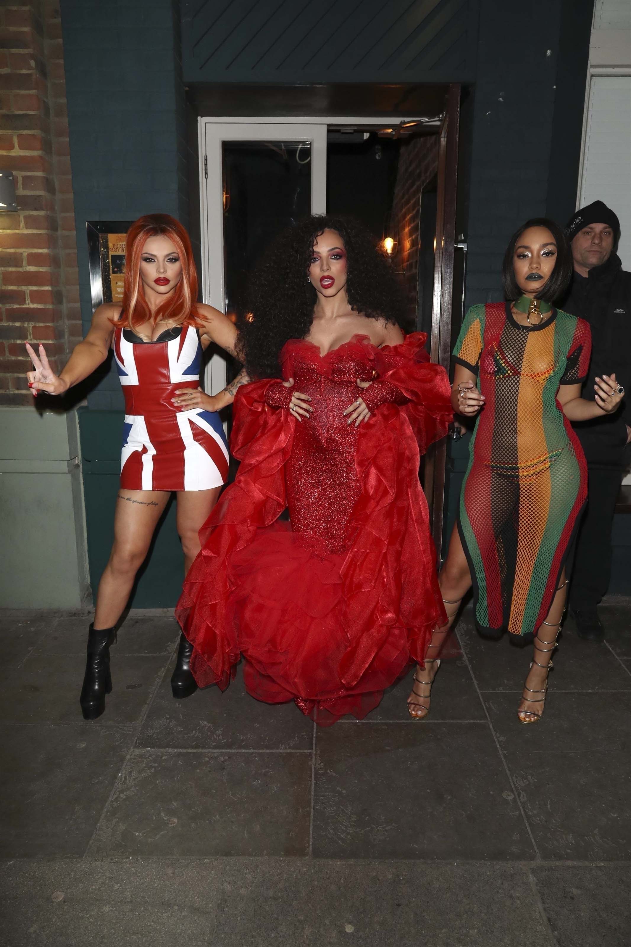 Jesy Nelson at Jade Thirlwall’s birthday party