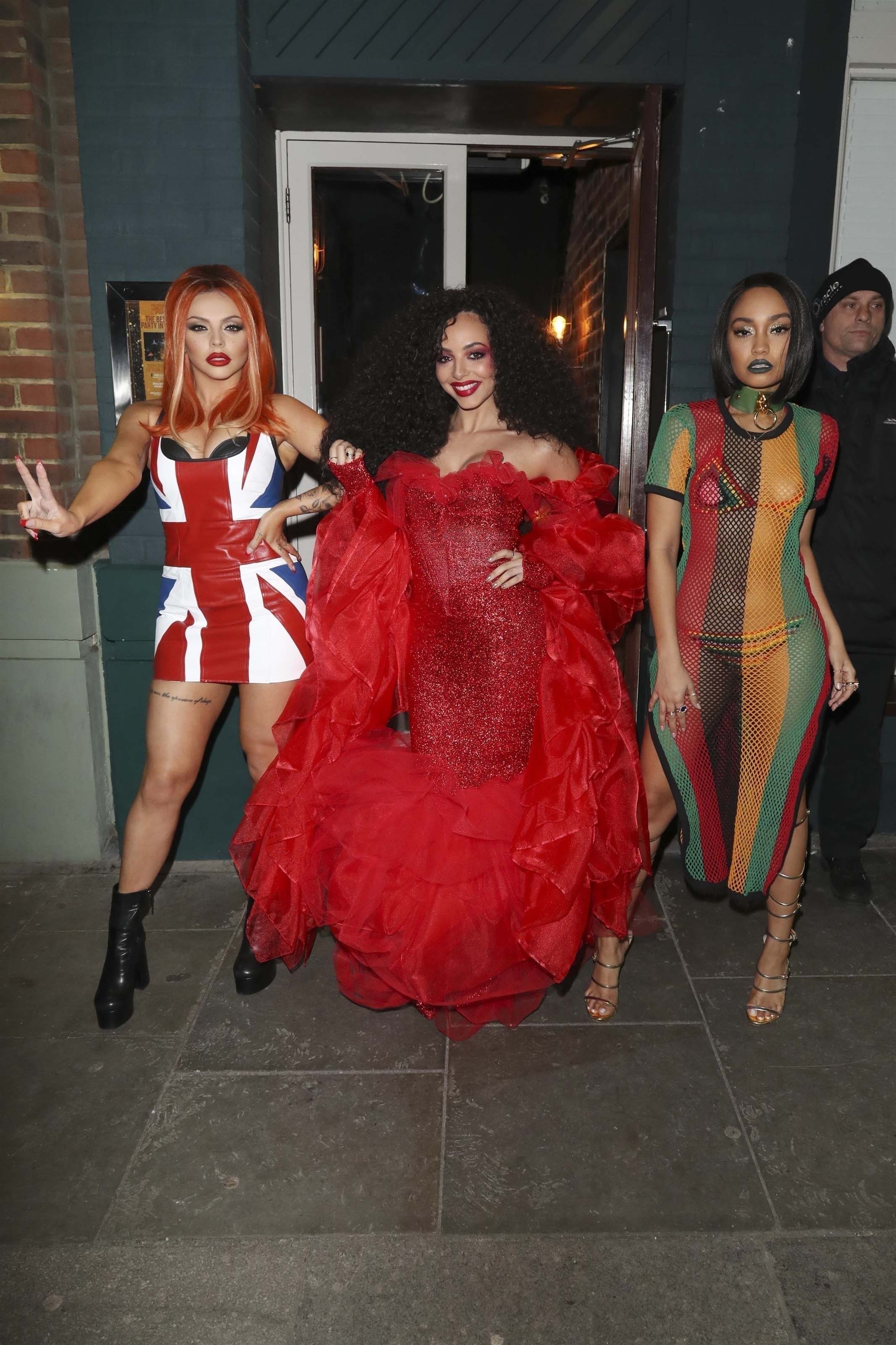 Jesy Nelson at Jade Thirlwall’s birthday party