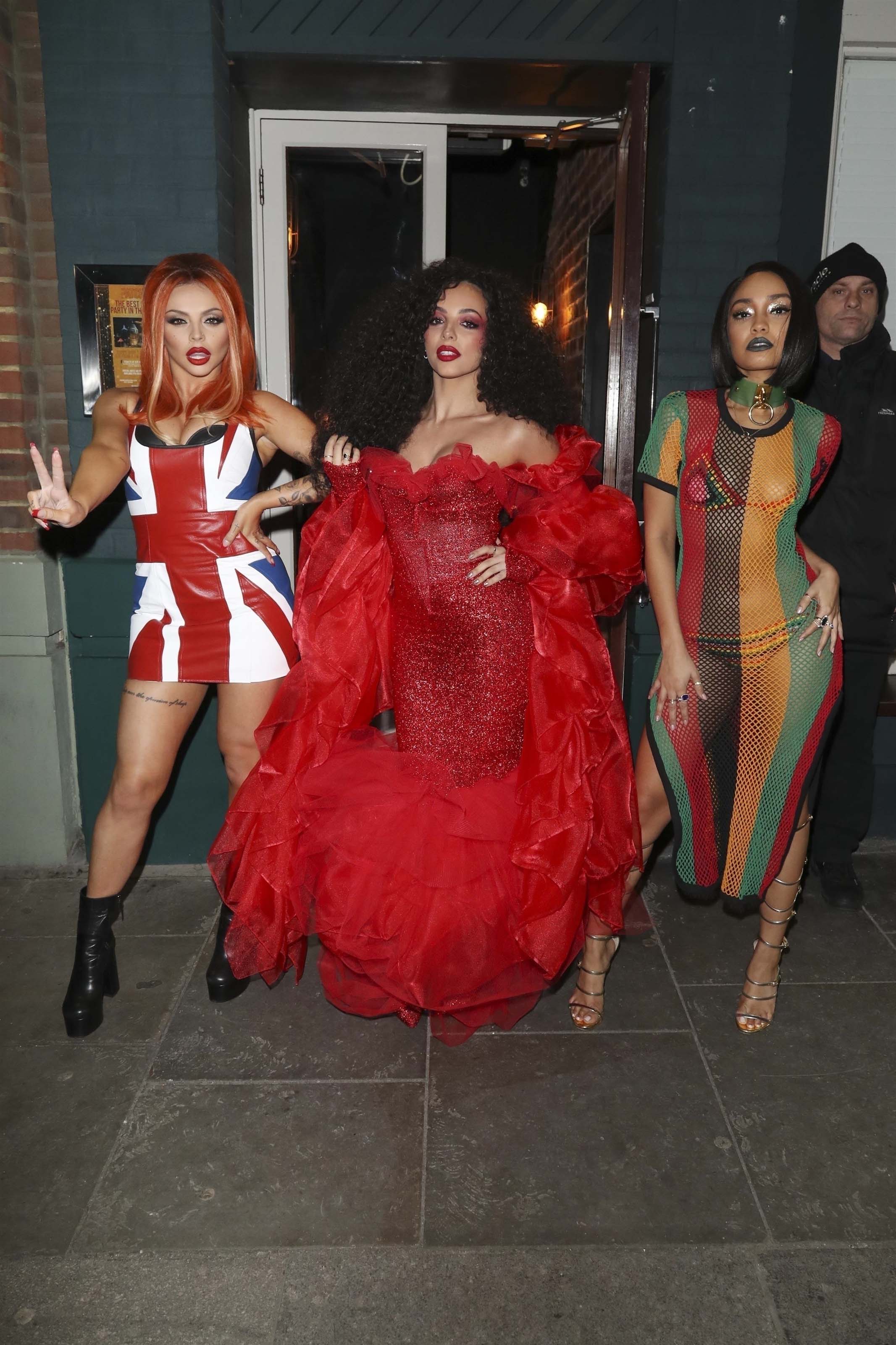 Jesy Nelson at Jade Thirlwall’s birthday party