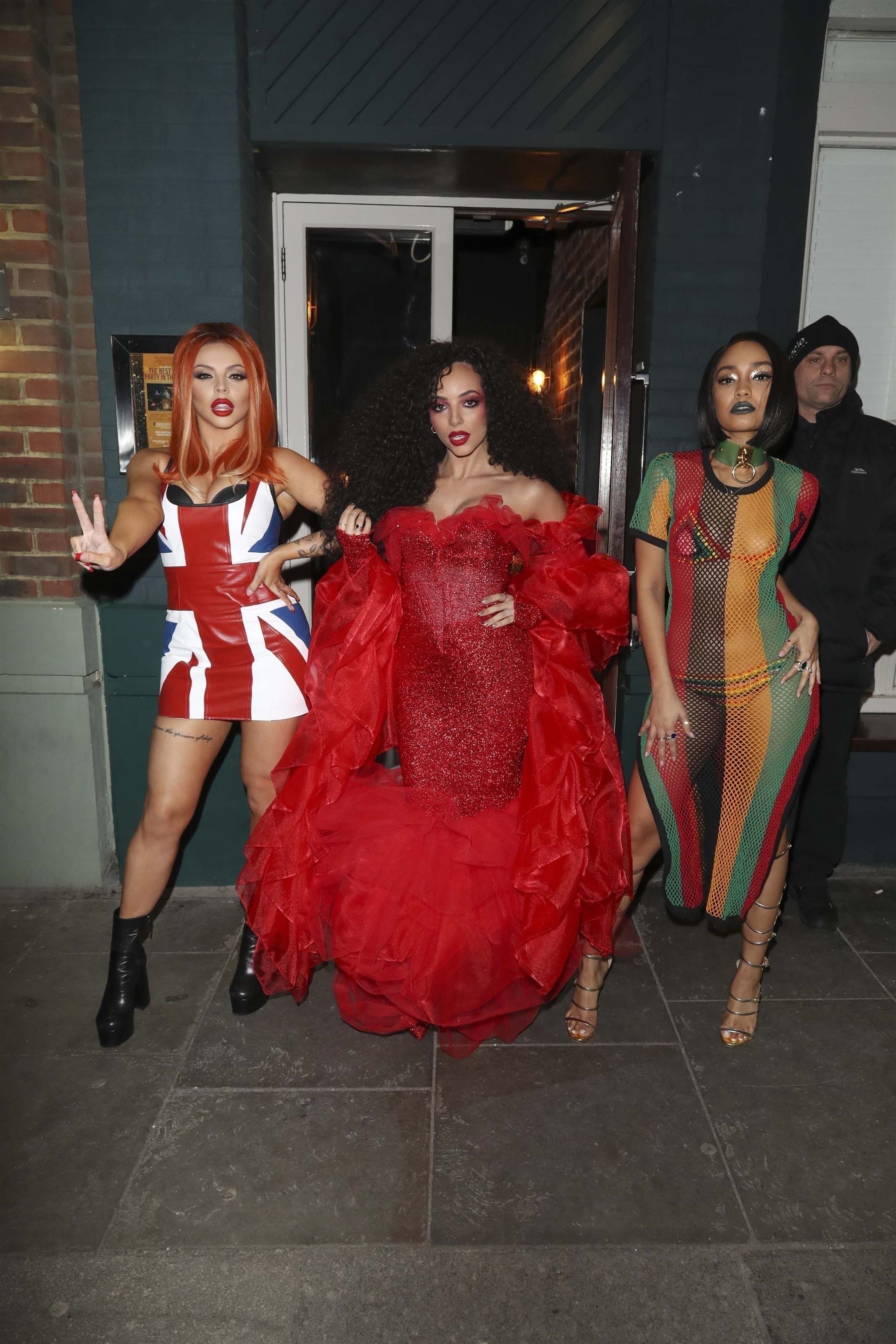 Jesy Nelson at Jade Thirlwall’s birthday party