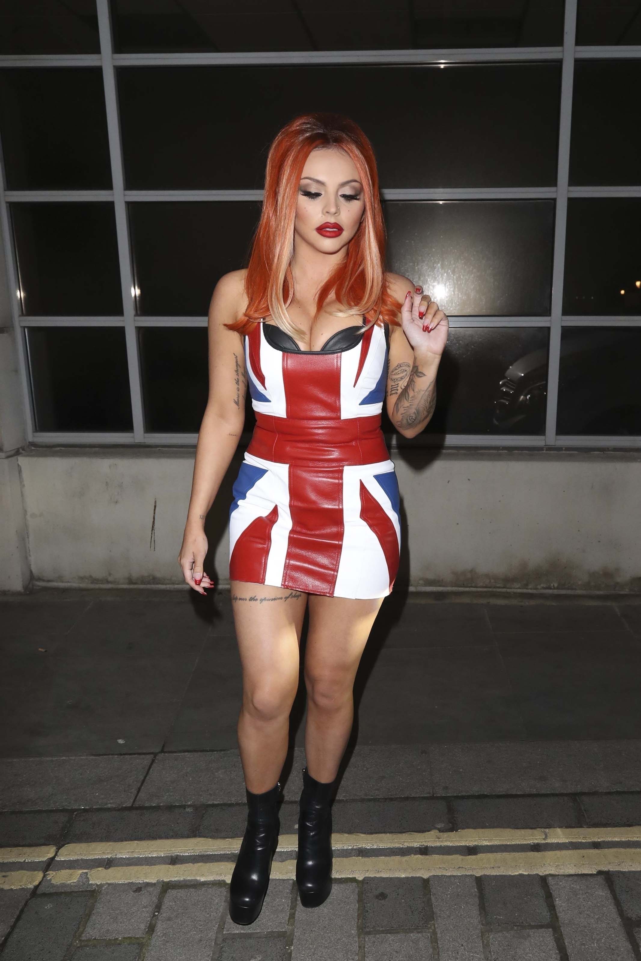 Jesy Nelson at Jade Thirlwall’s birthday party