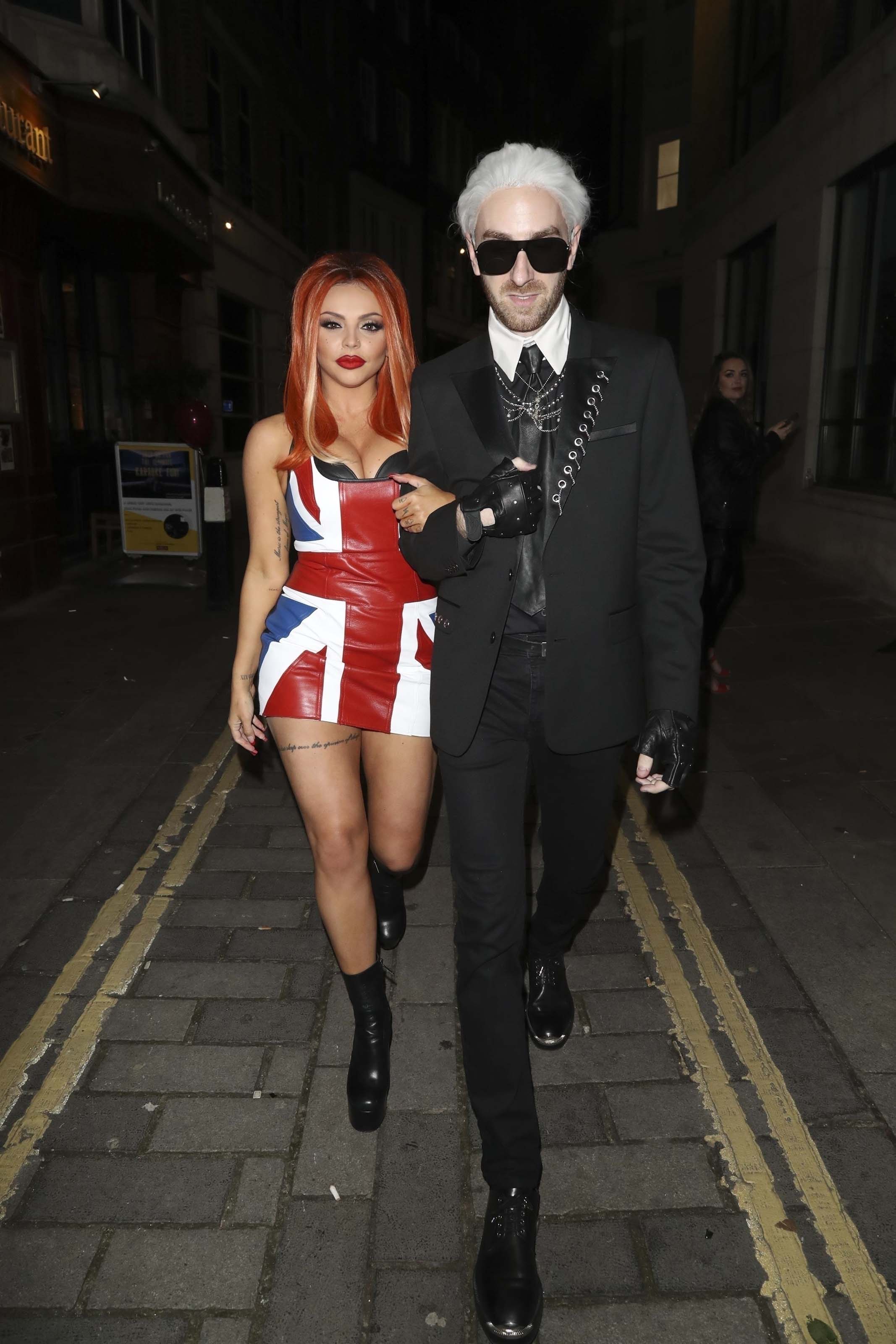 Jesy Nelson at Jade Thirlwall’s birthday party