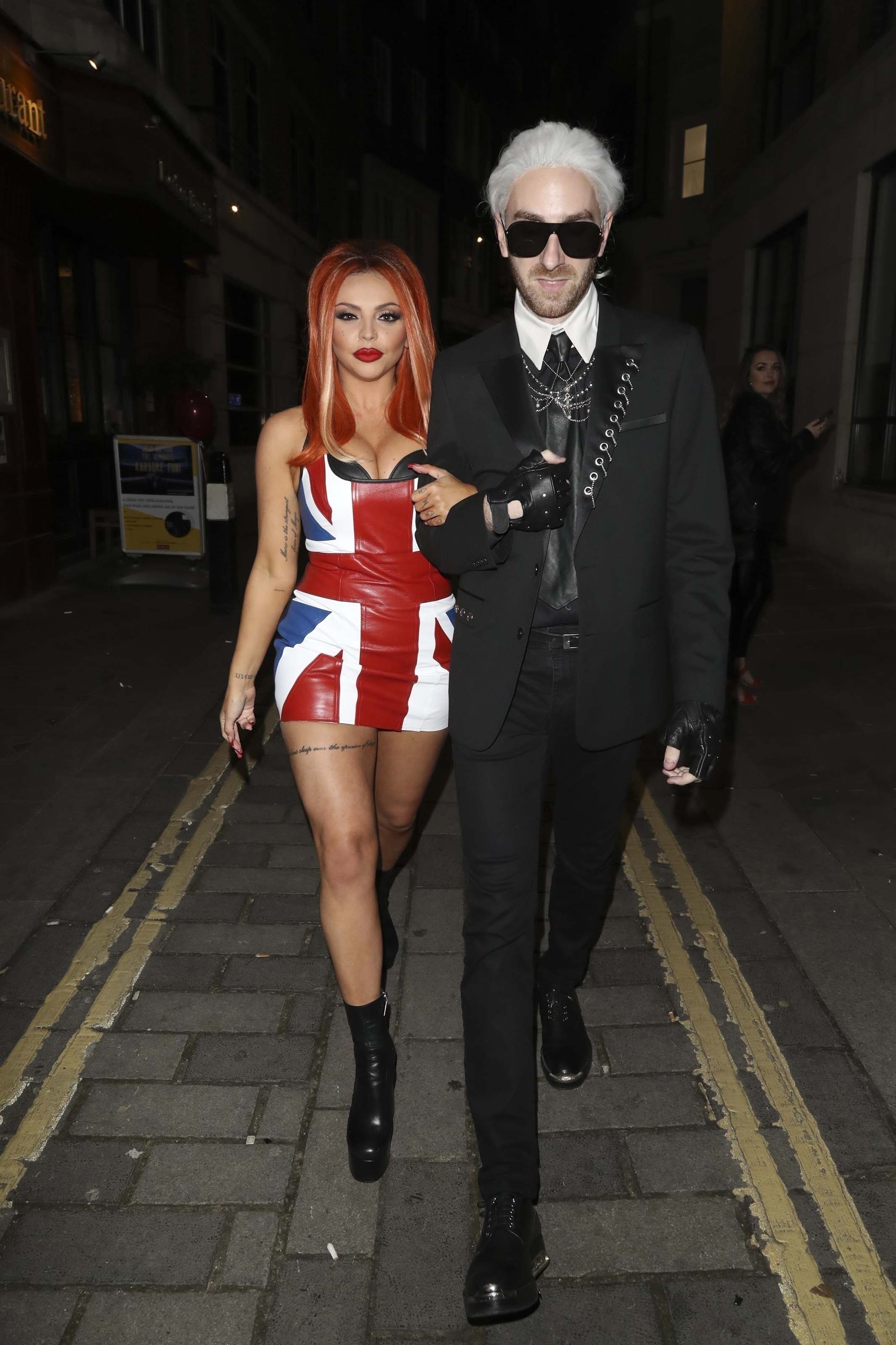 Jesy Nelson at Jade Thirlwall’s birthday party