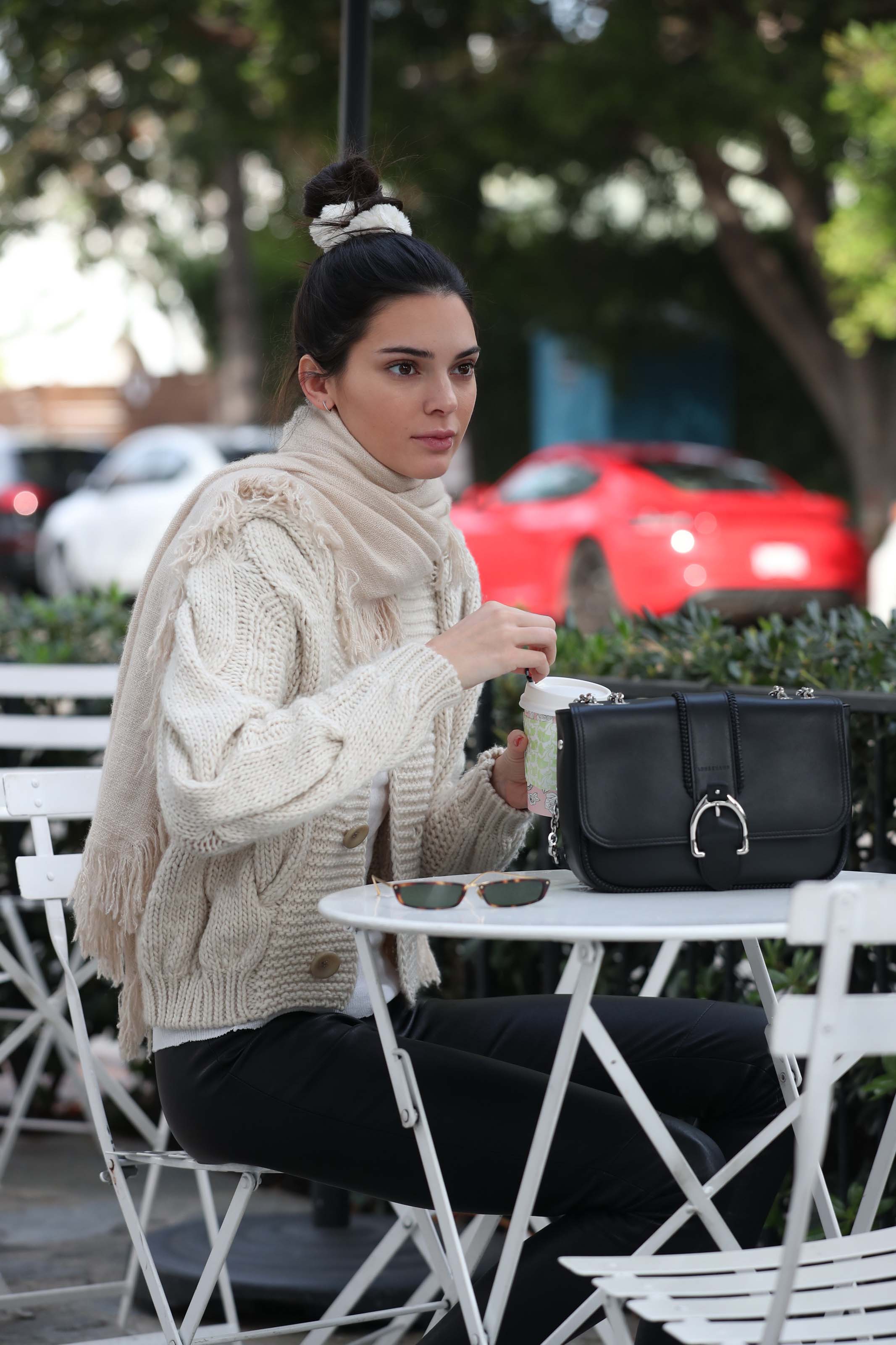 Kendall Jenner out for coffee