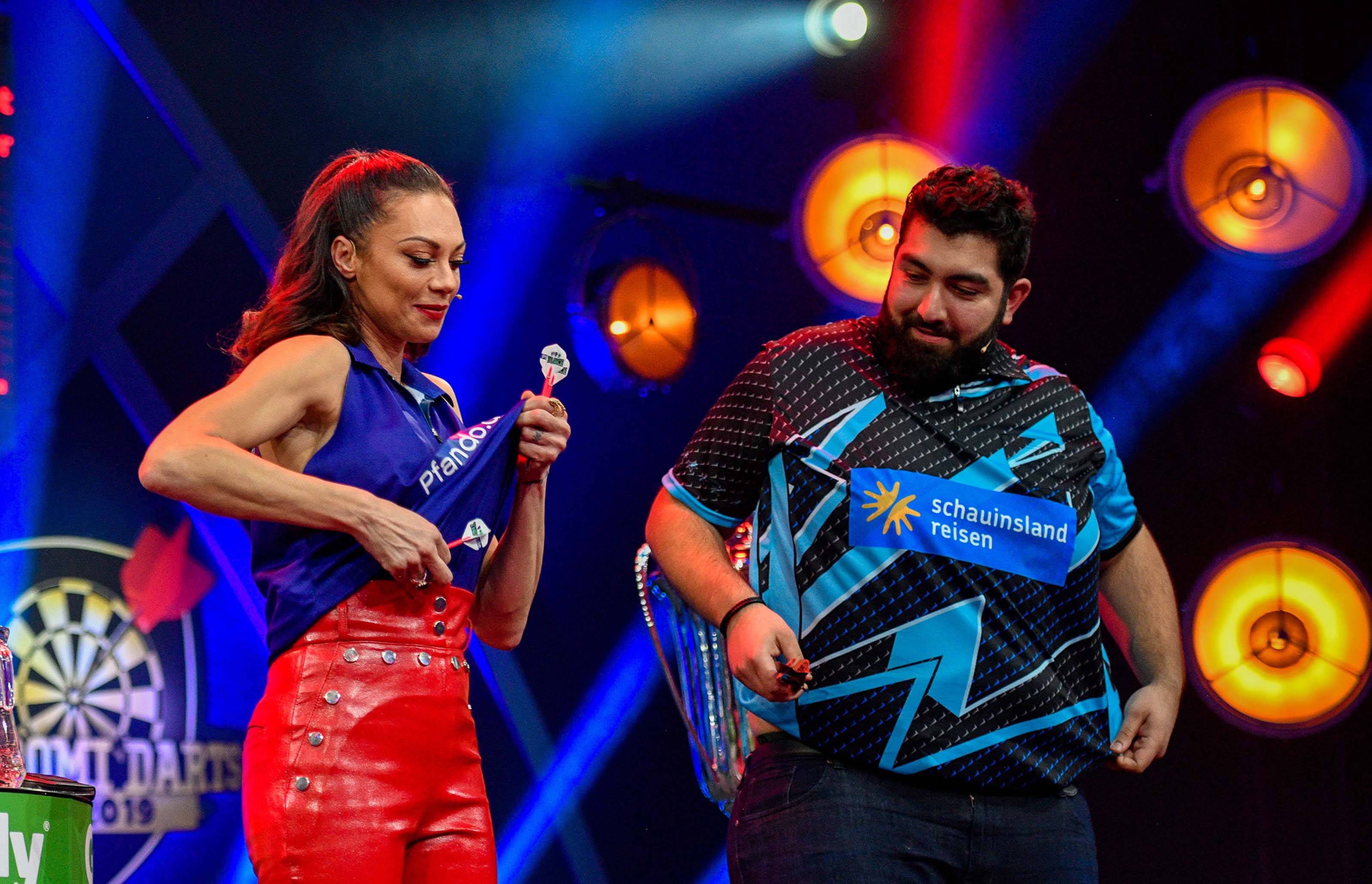 Lilly Becker at Promi Darts 2019