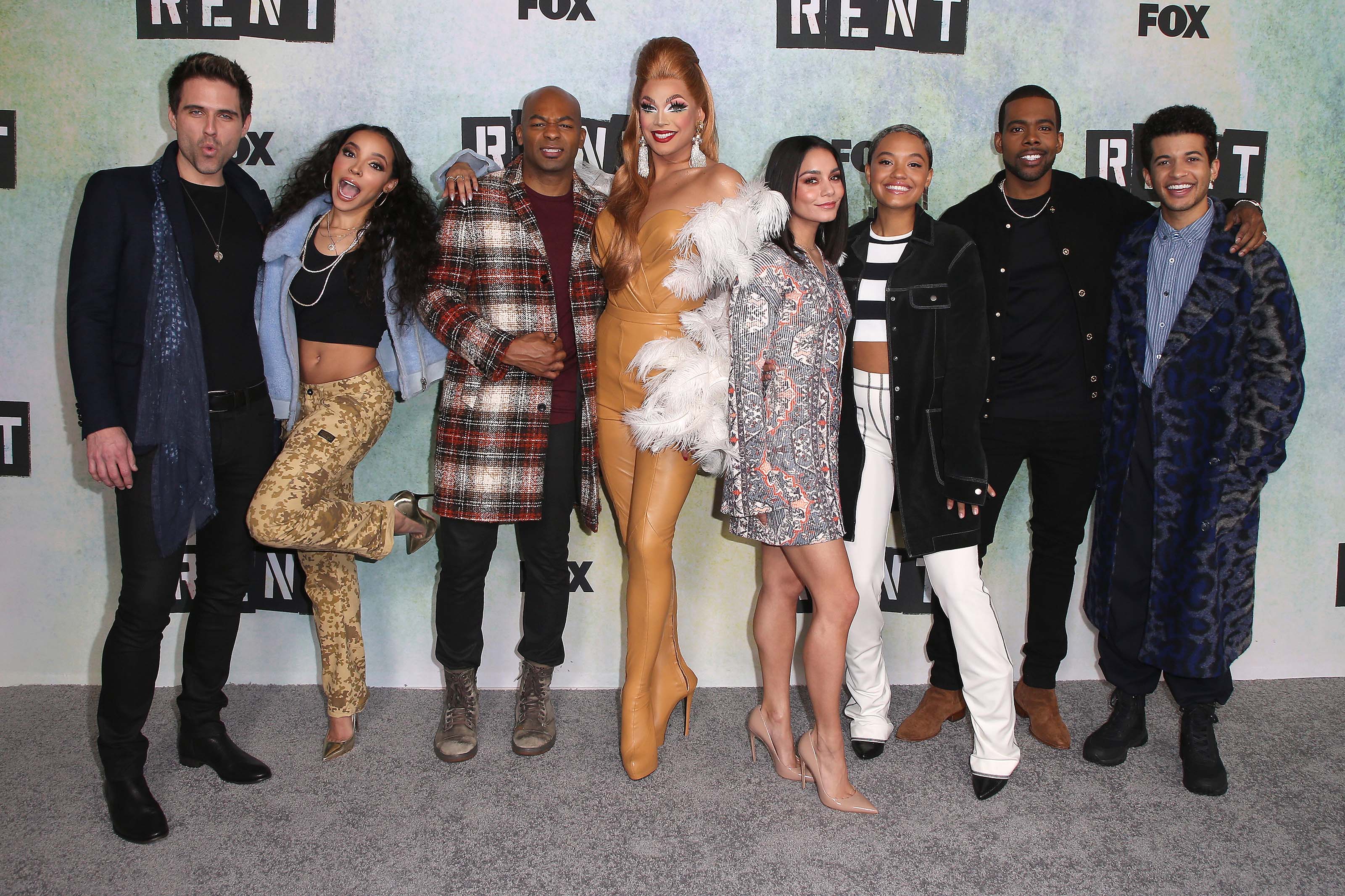 Valentina Hudgens attends FOX Television’s ‘Rent: Live’ press junket