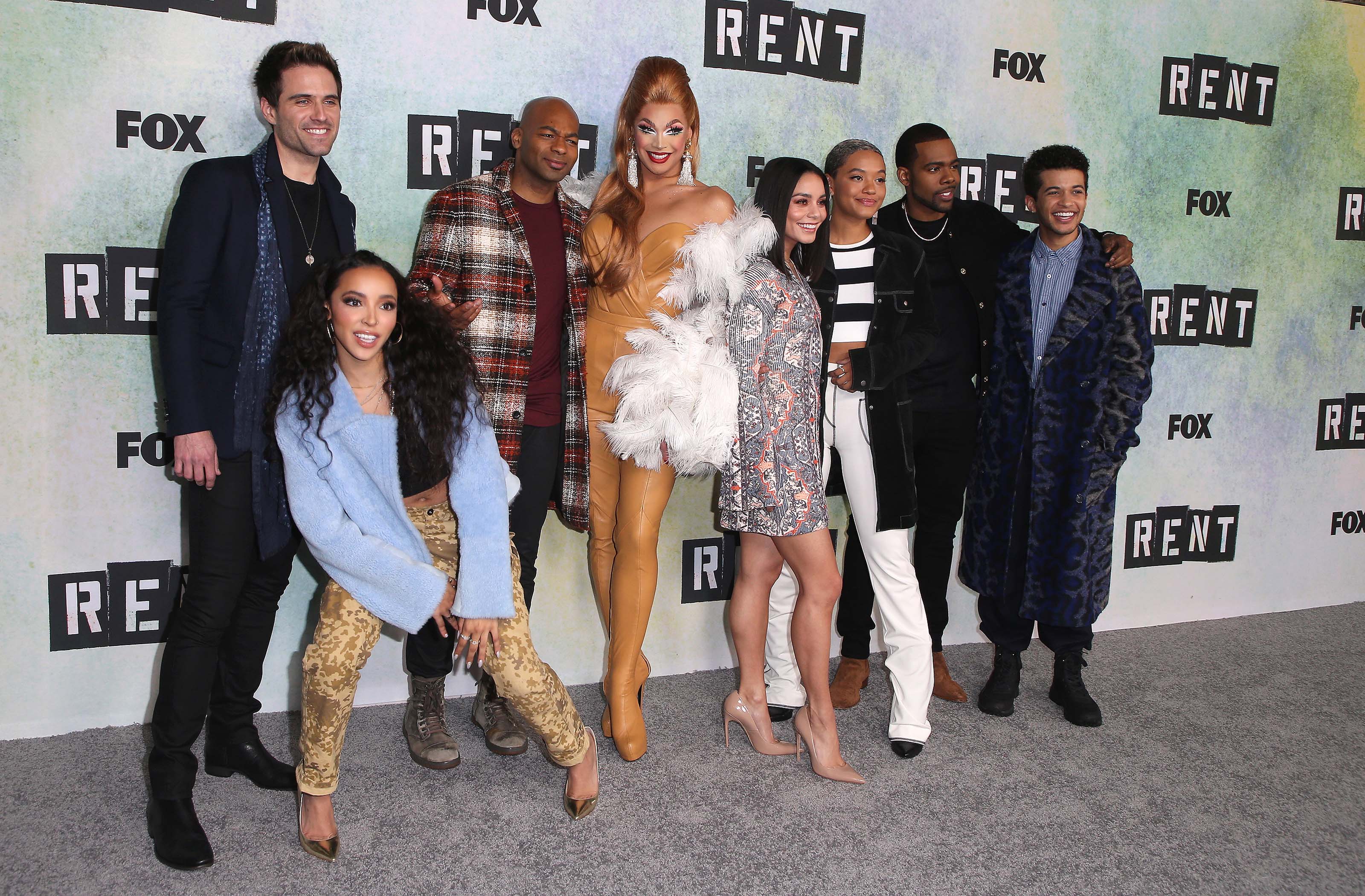 Valentina Hudgens attends FOX Television’s ‘Rent: Live’ press junket