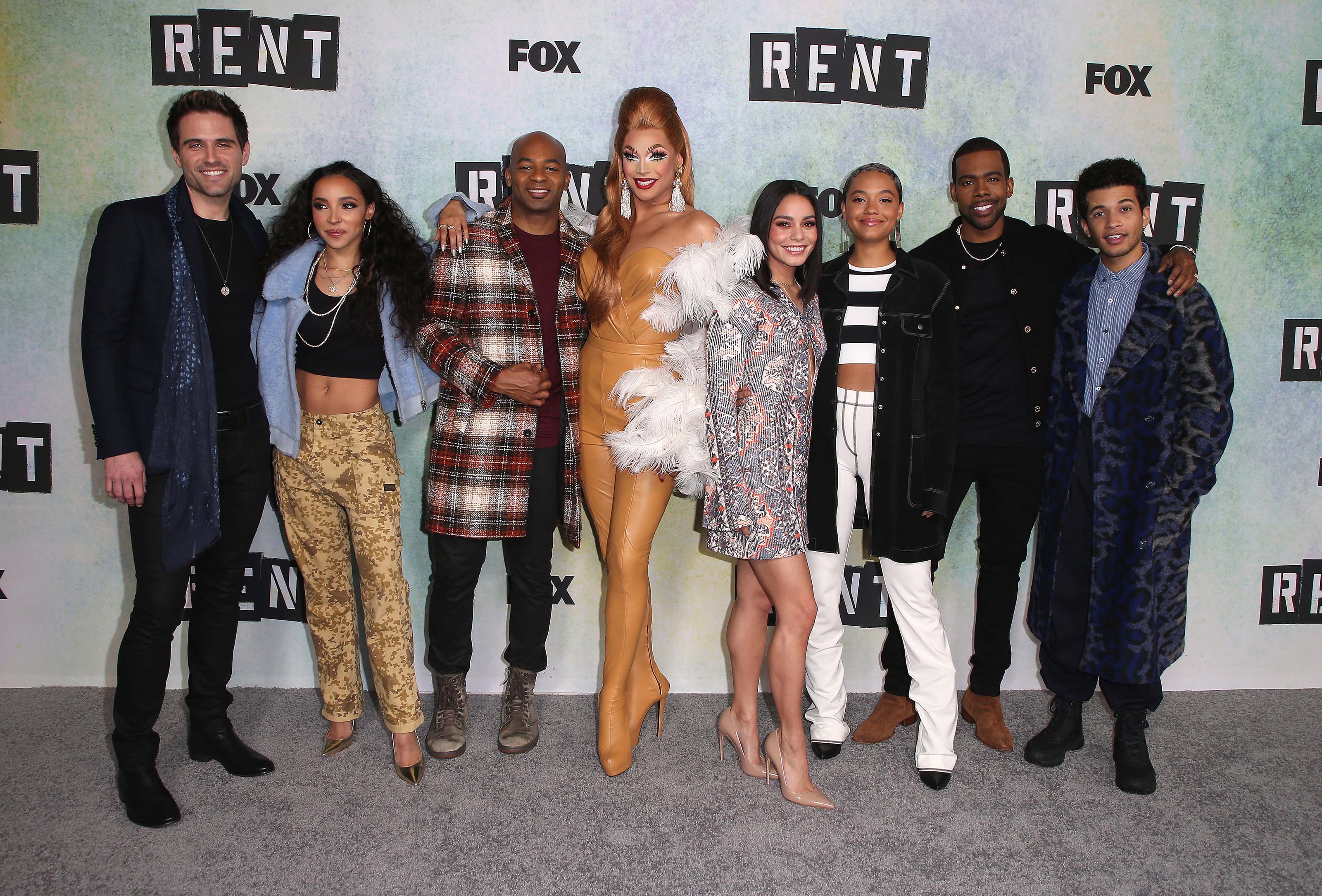 Valentina Hudgens attends FOX Television’s ‘Rent: Live’ press junket