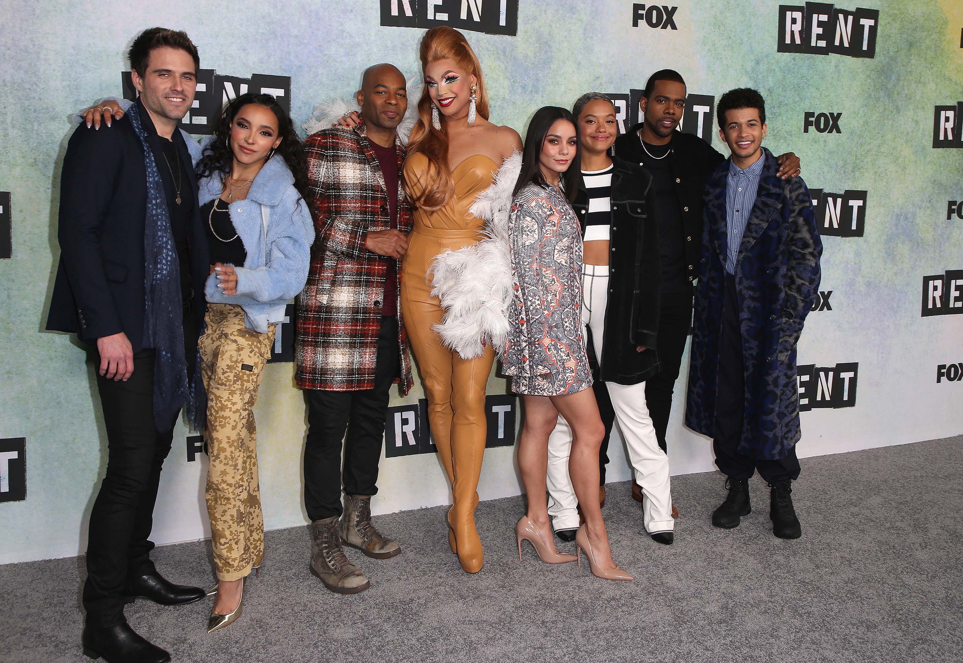 Valentina Hudgens attends FOX Television’s ‘Rent: Live’ press junket