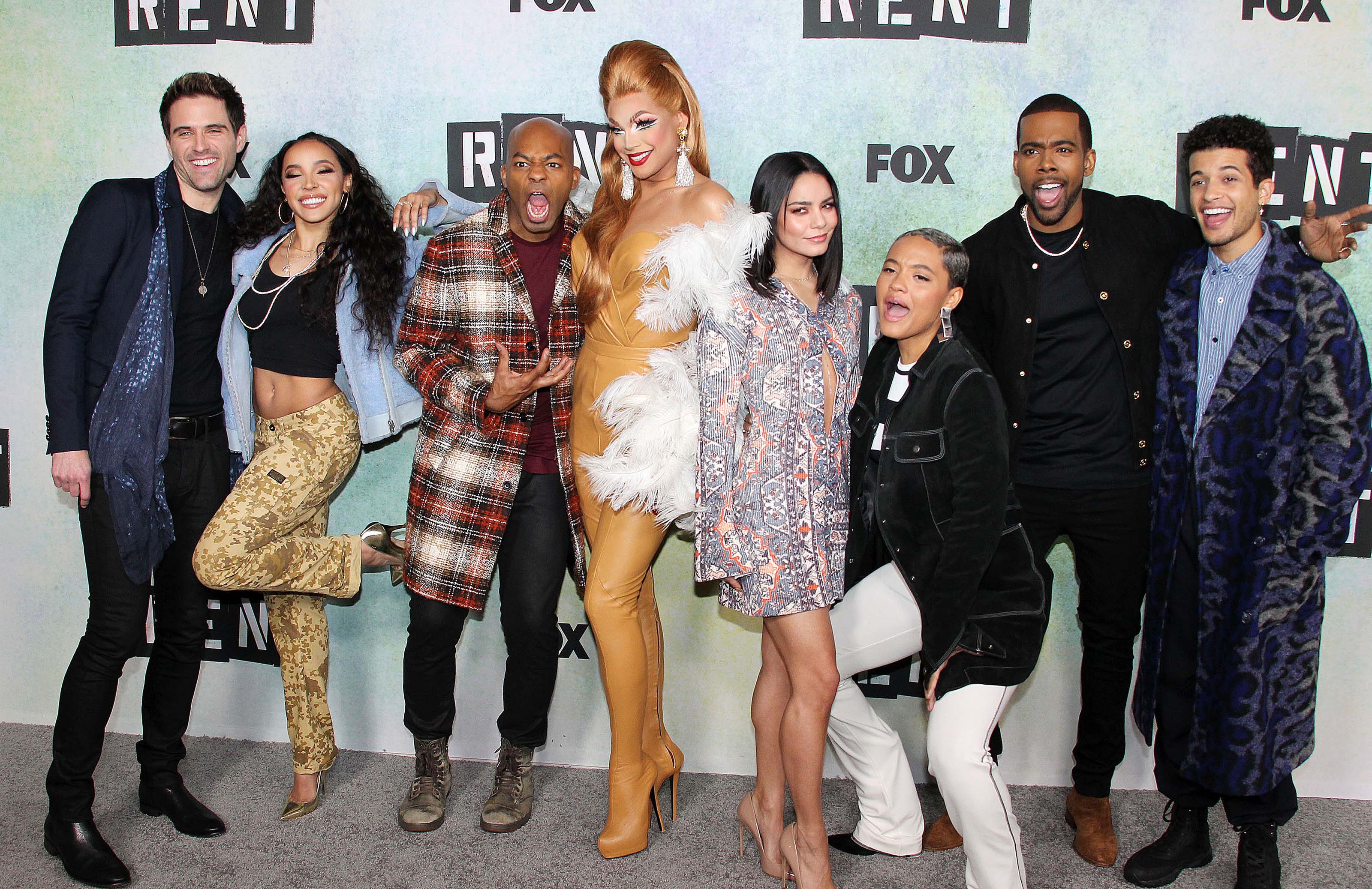 Valentina Hudgens attends FOX Television’s ‘Rent: Live’ press junket