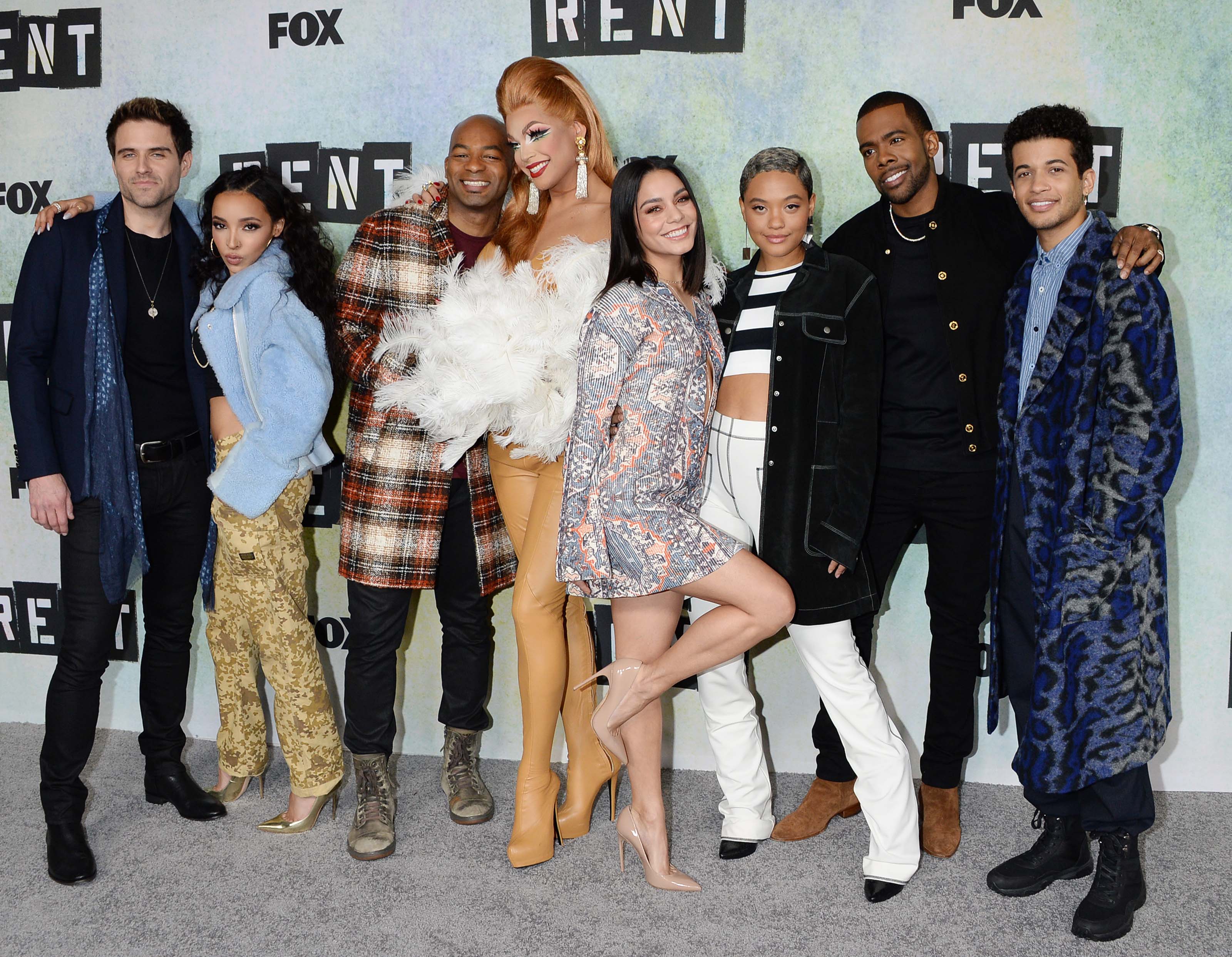 Valentina Hudgens attends FOX Television’s ‘Rent: Live’ press junket