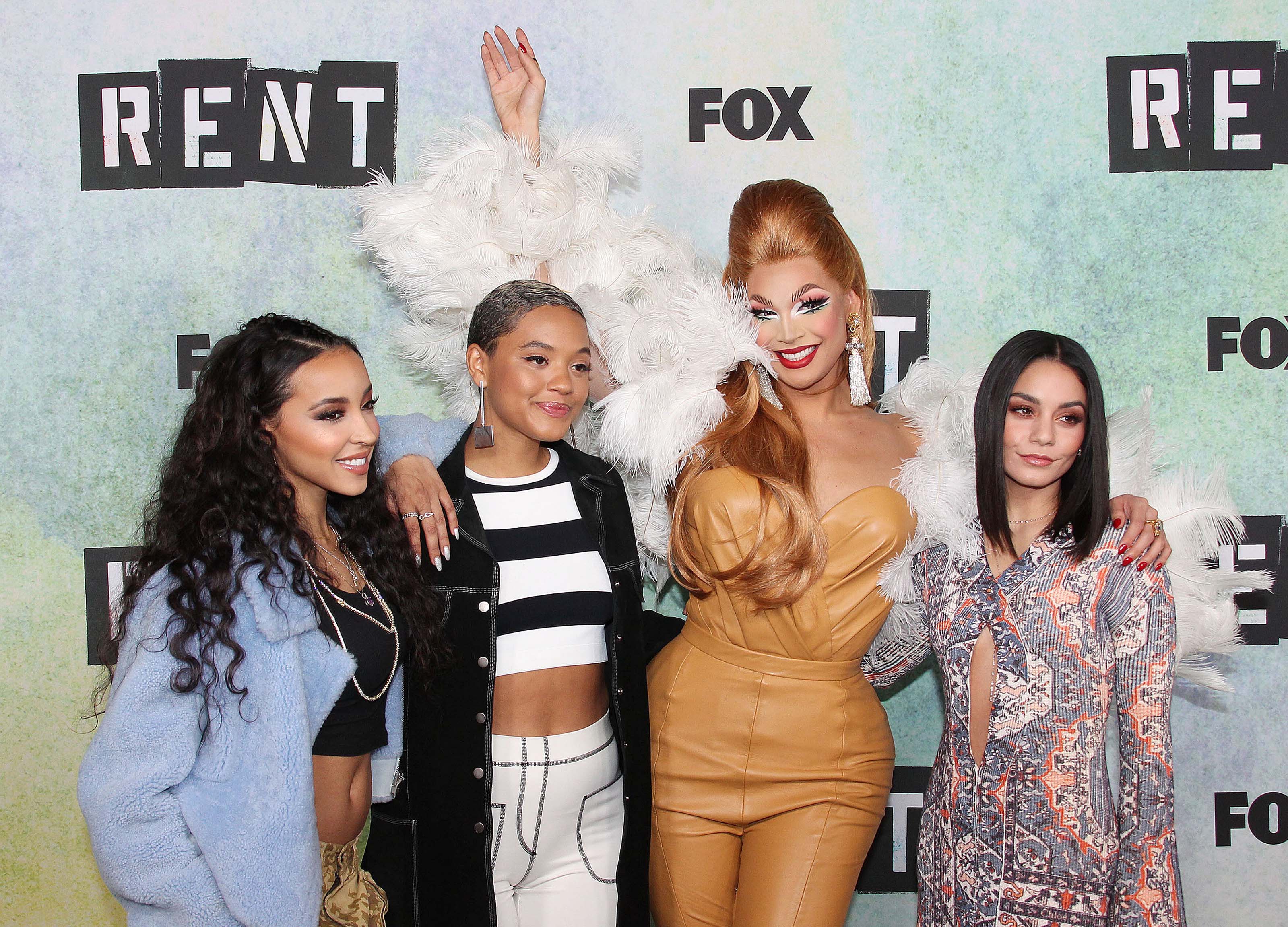 Valentina Hudgens attends FOX Television’s ‘Rent: Live’ press junket