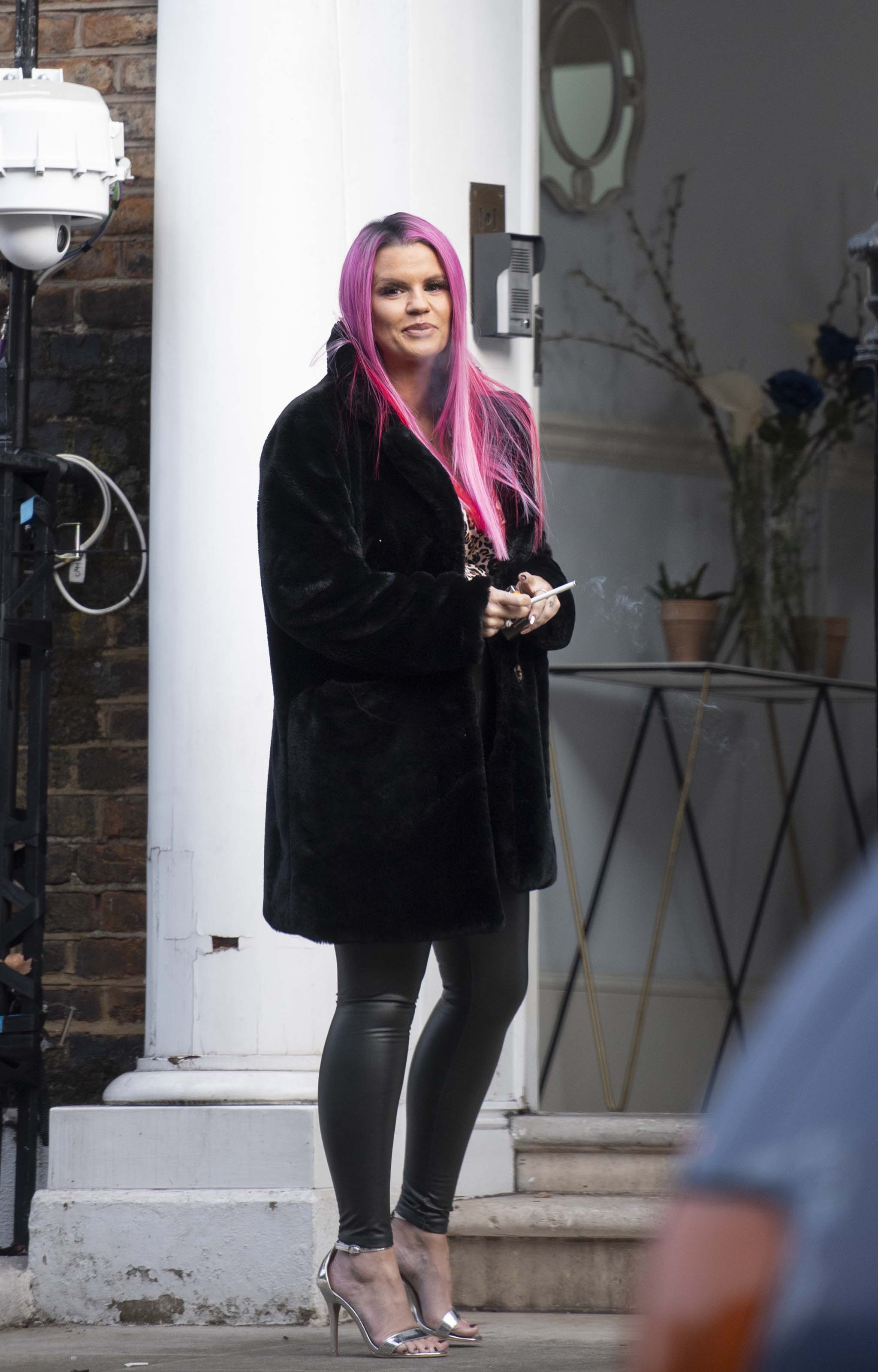 Kerry Katona at Celebs Go Dating Agency