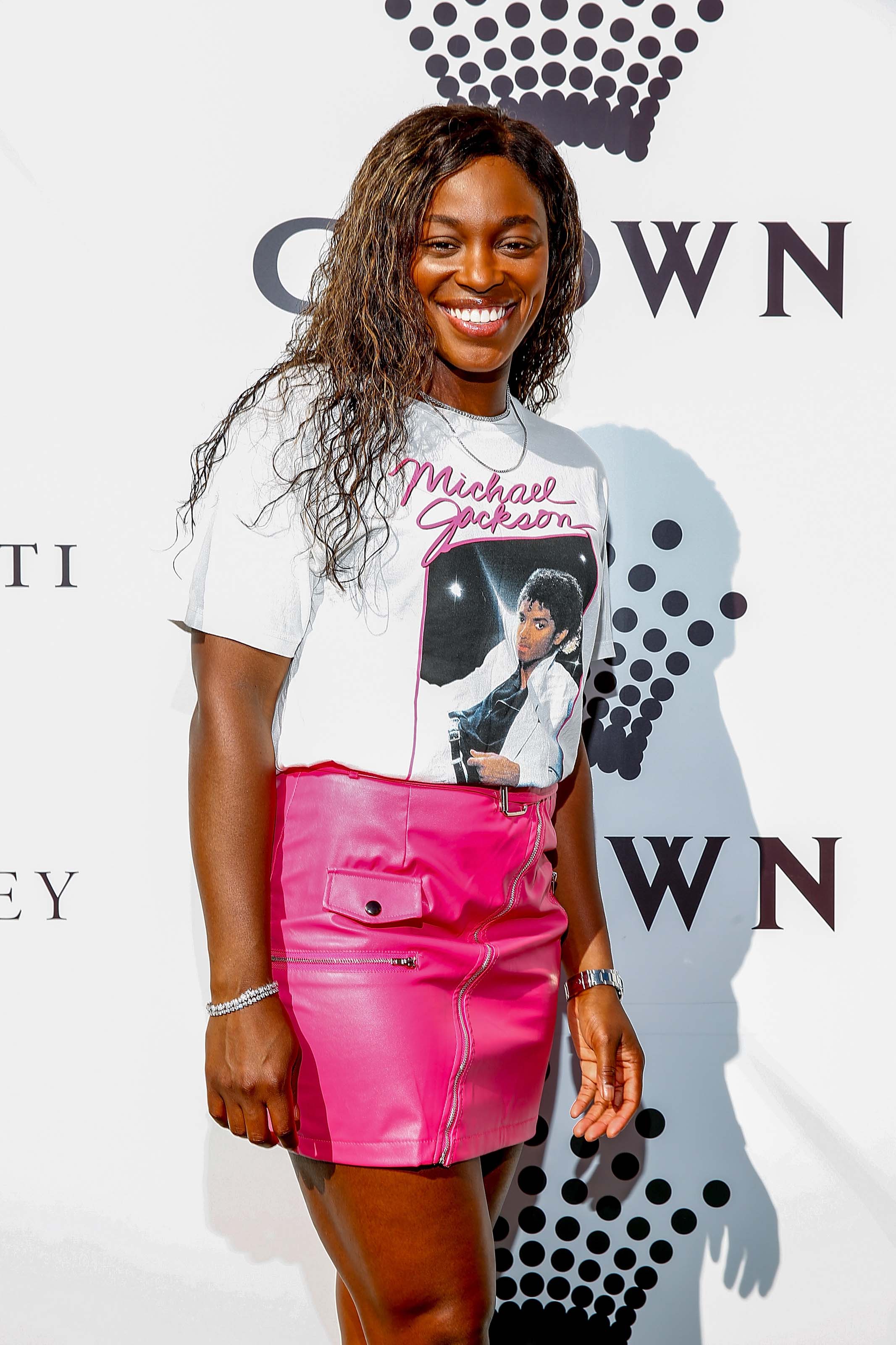 Sloane Stephens at Crown IMG Tennis Party