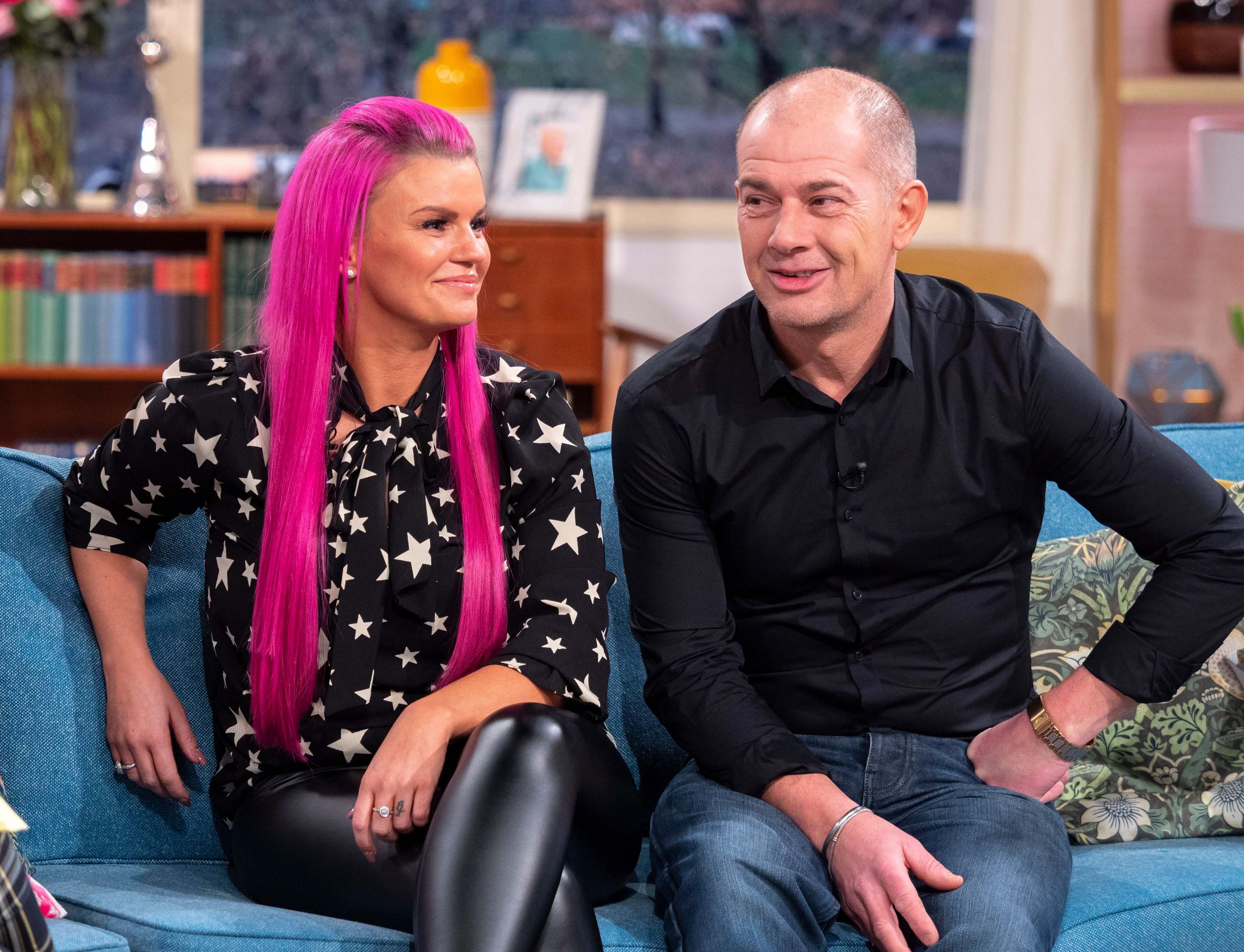 Kerry Katona at This Morning TV Show