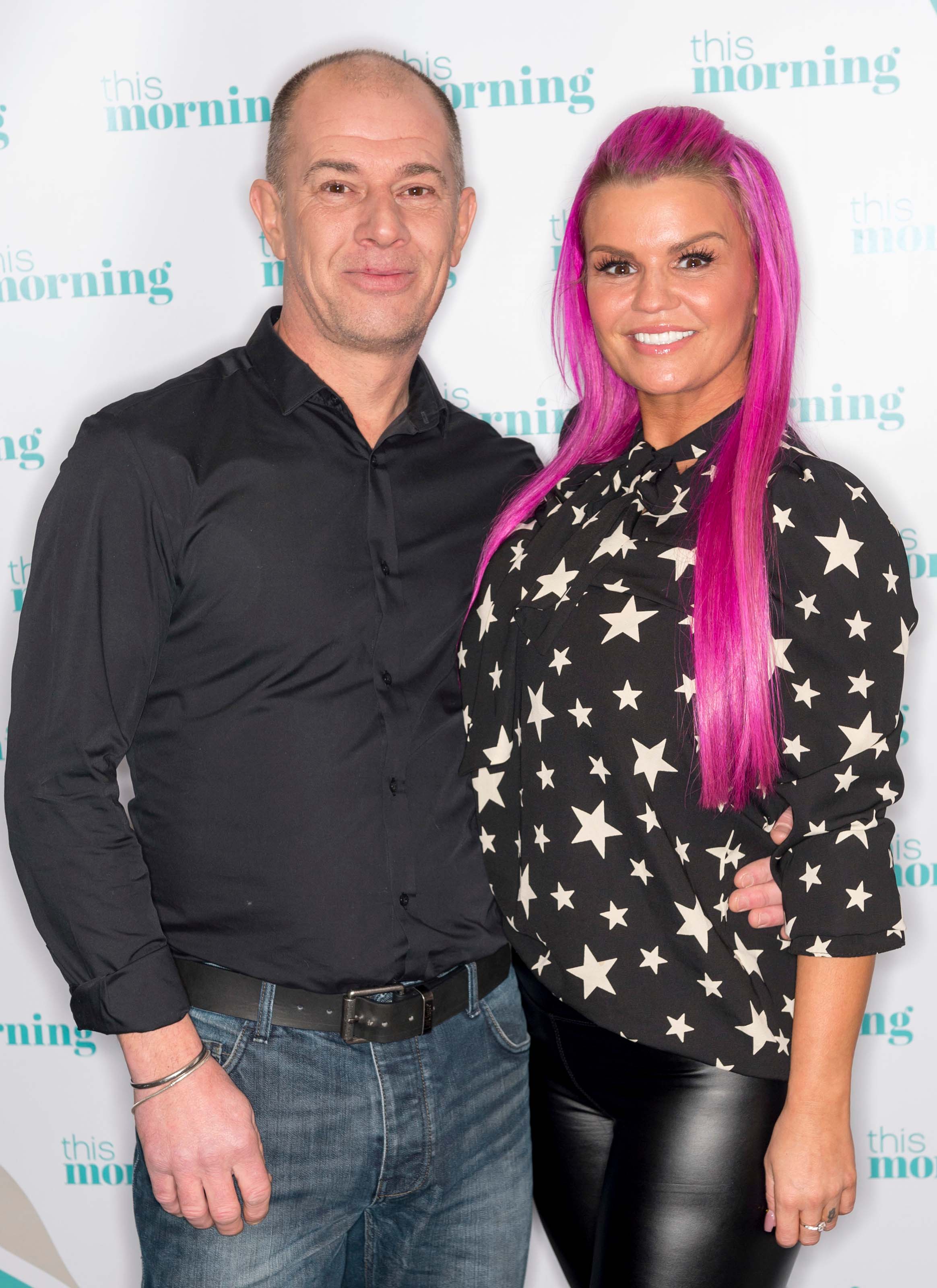 Kerry Katona at This Morning TV Show