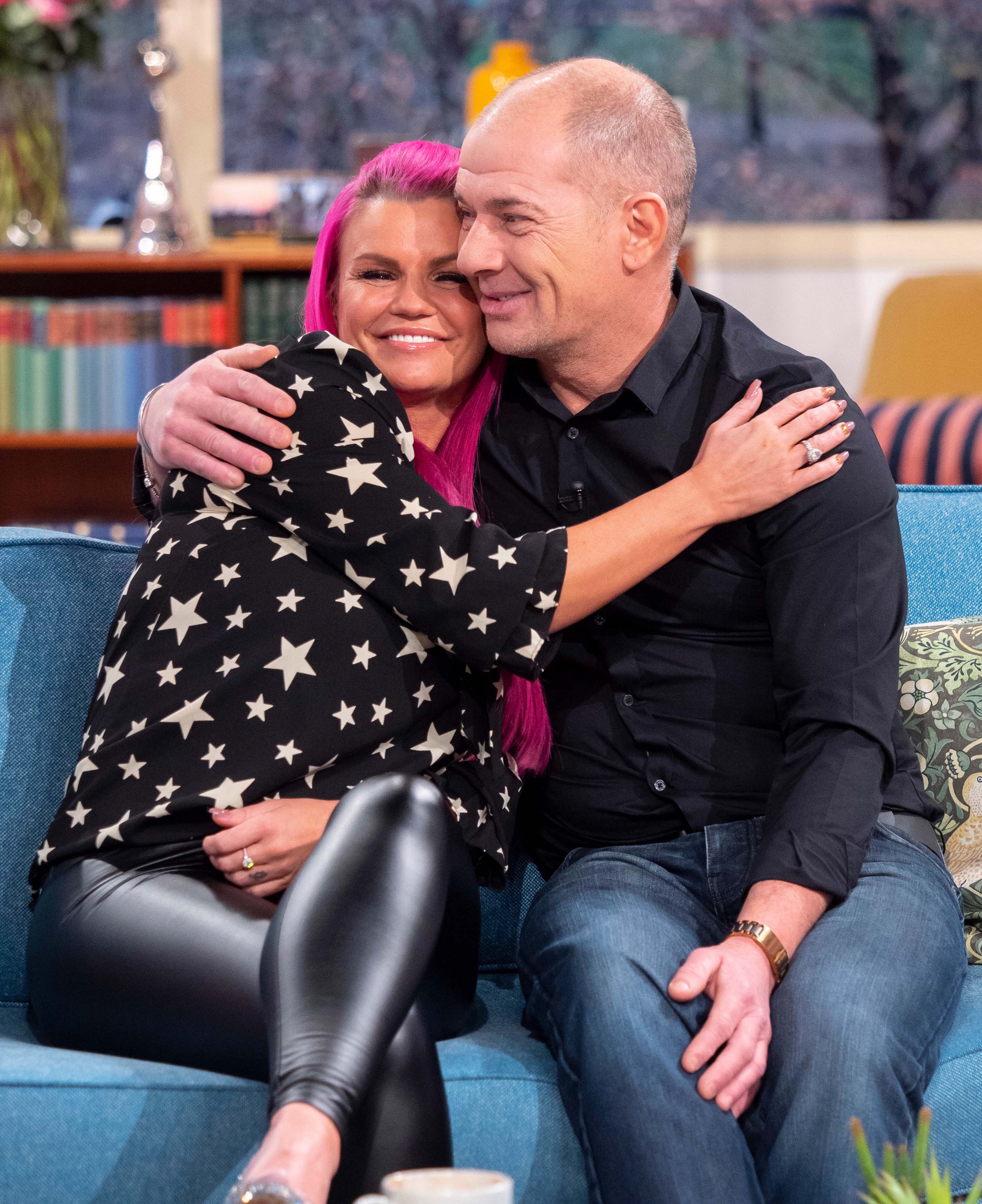 Kerry Katona at This Morning TV Show