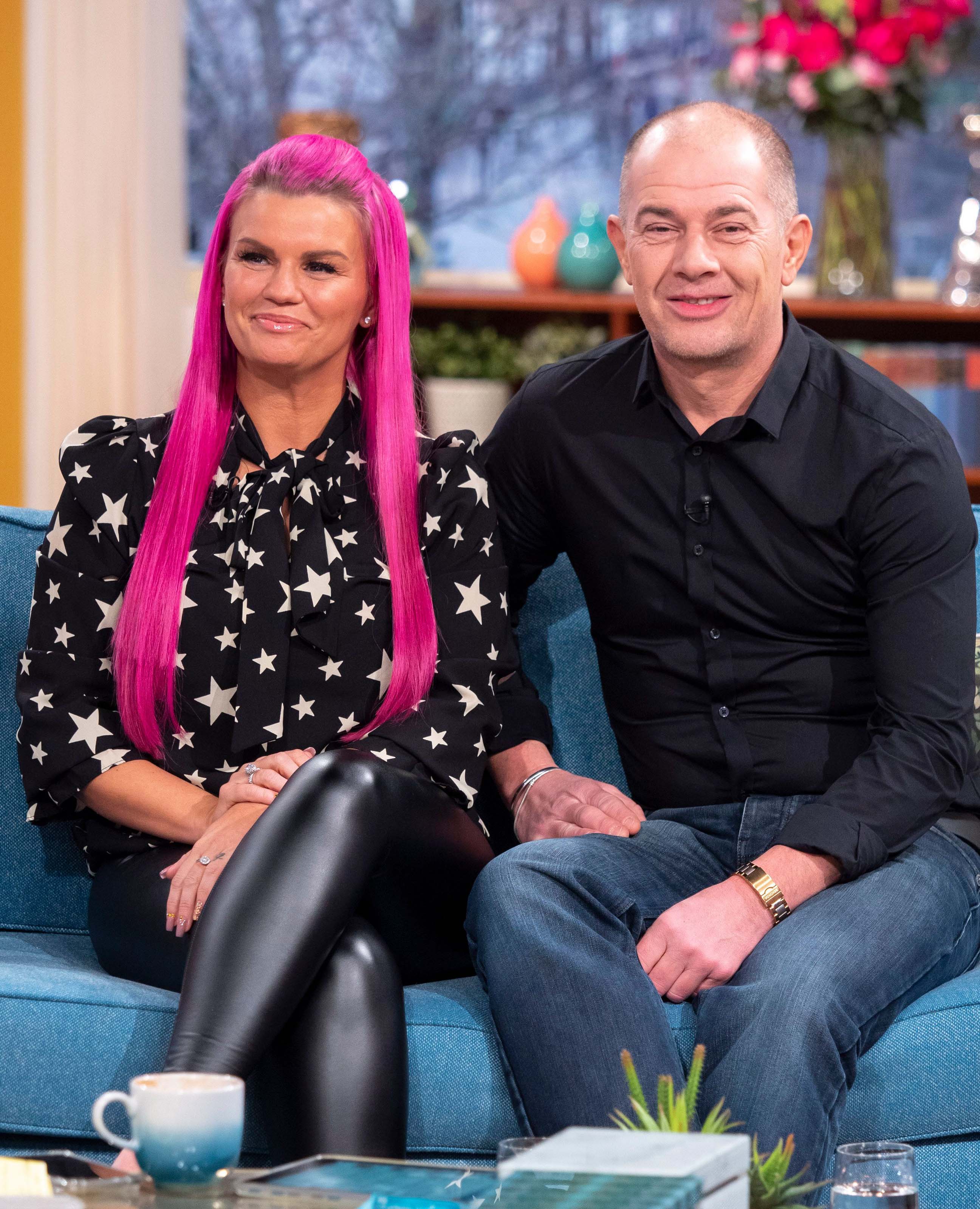 Kerry Katona at This Morning TV Show