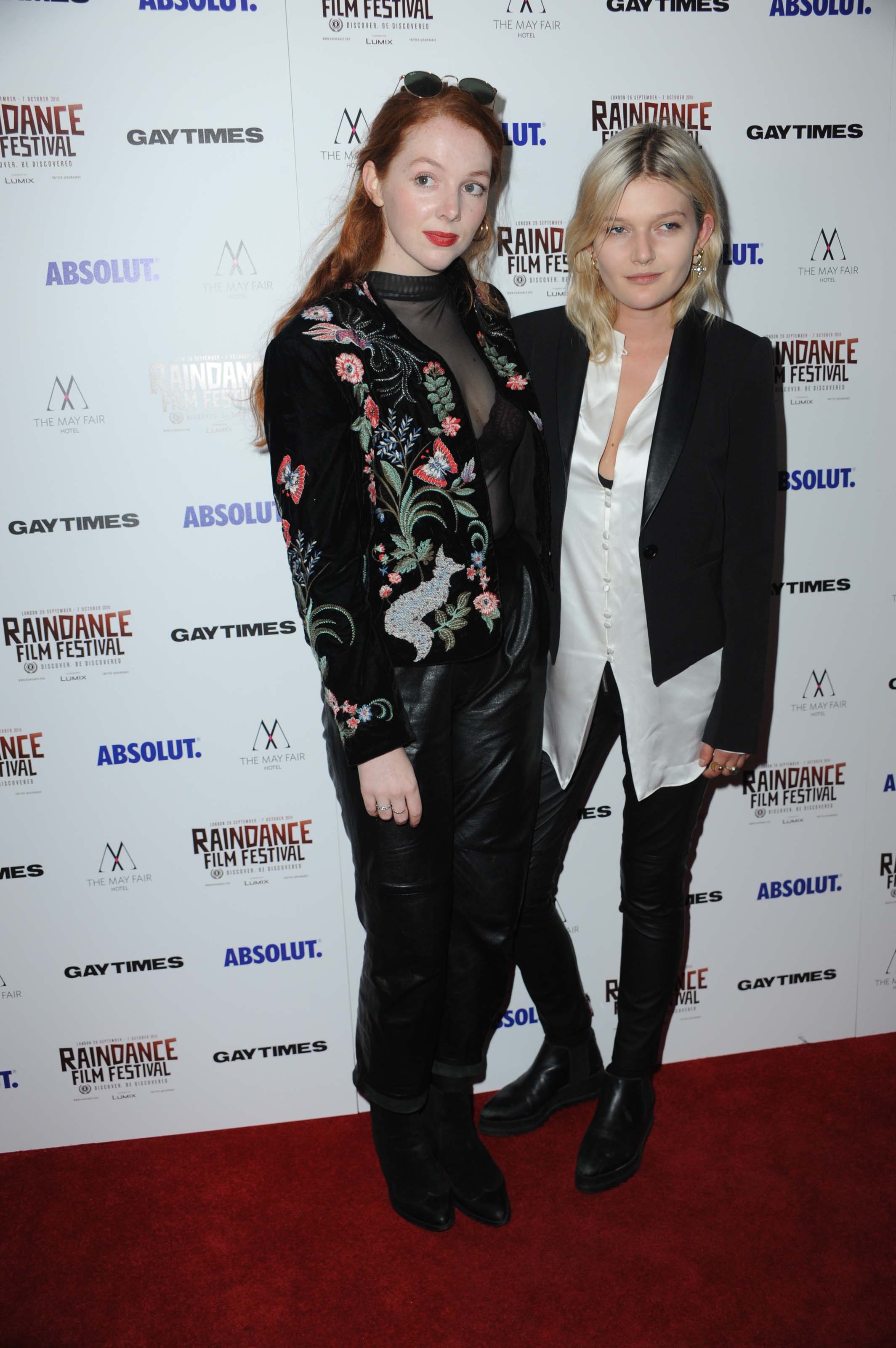 Sophie Kennedy Clark & Lucy-Rose Leonard at the screening of ‘George Michael Freedom