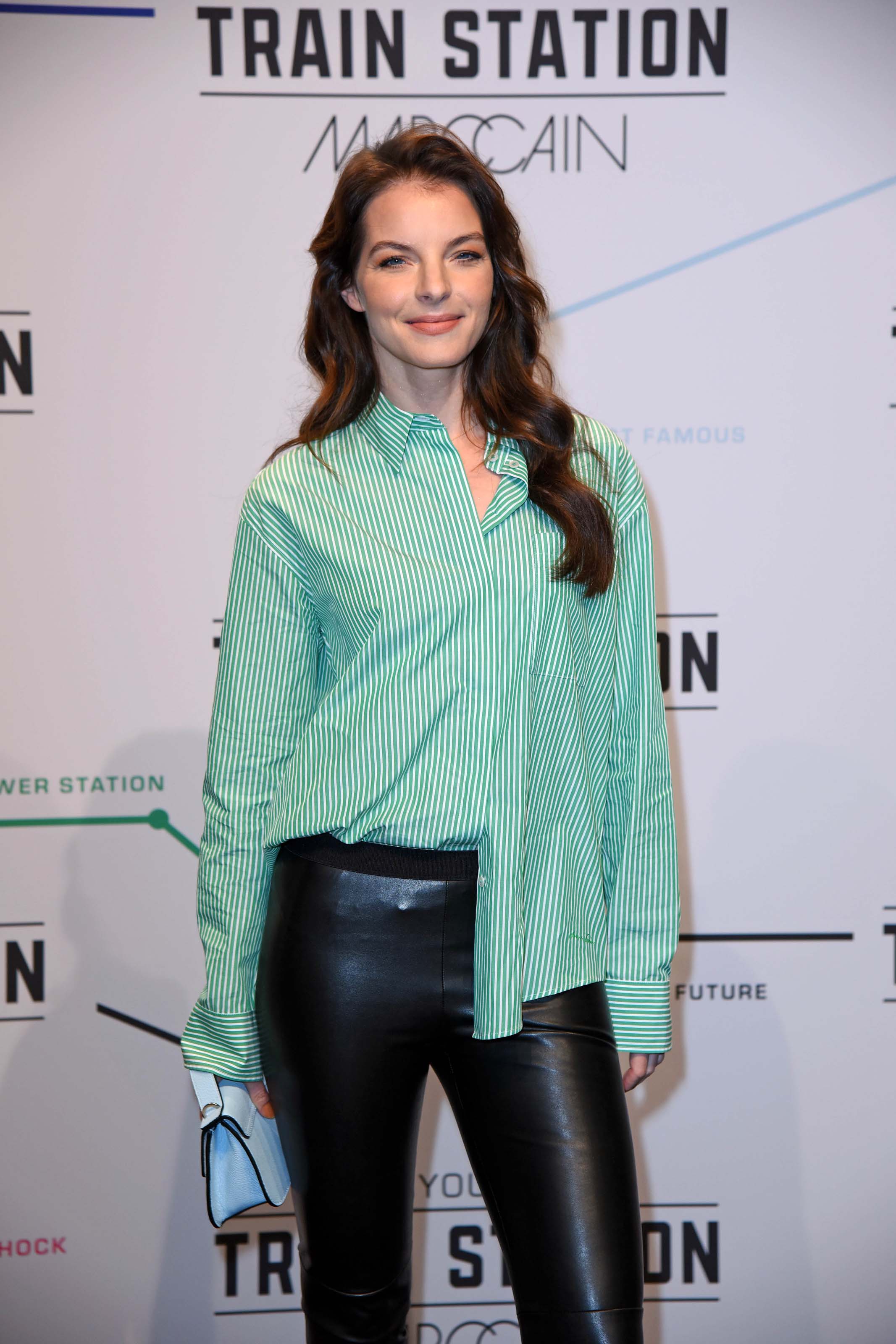 Yvonne Catterfeld attends Marc Cain Fashion