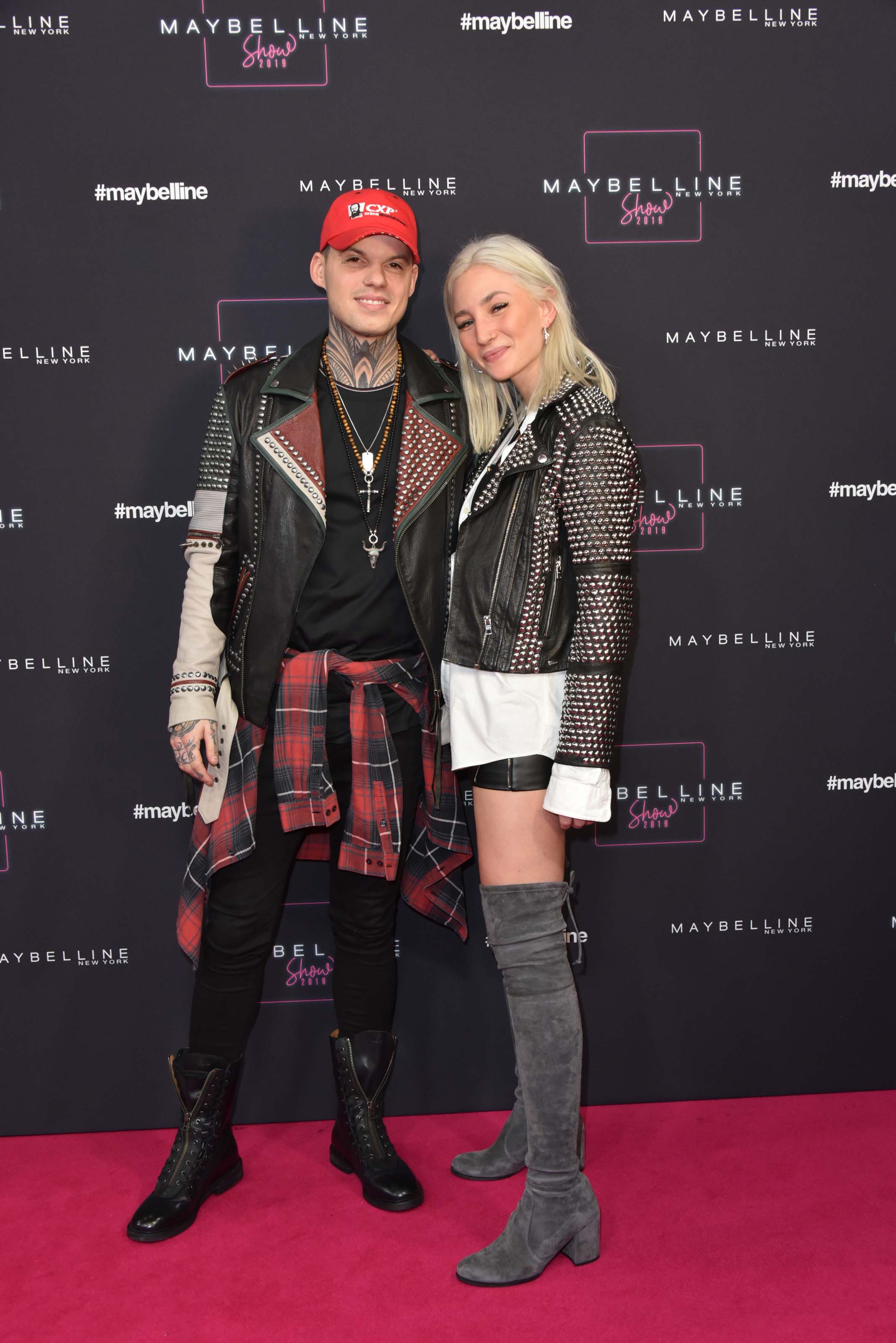 German celebs attend Maybelline Show Fashion Week Berlin