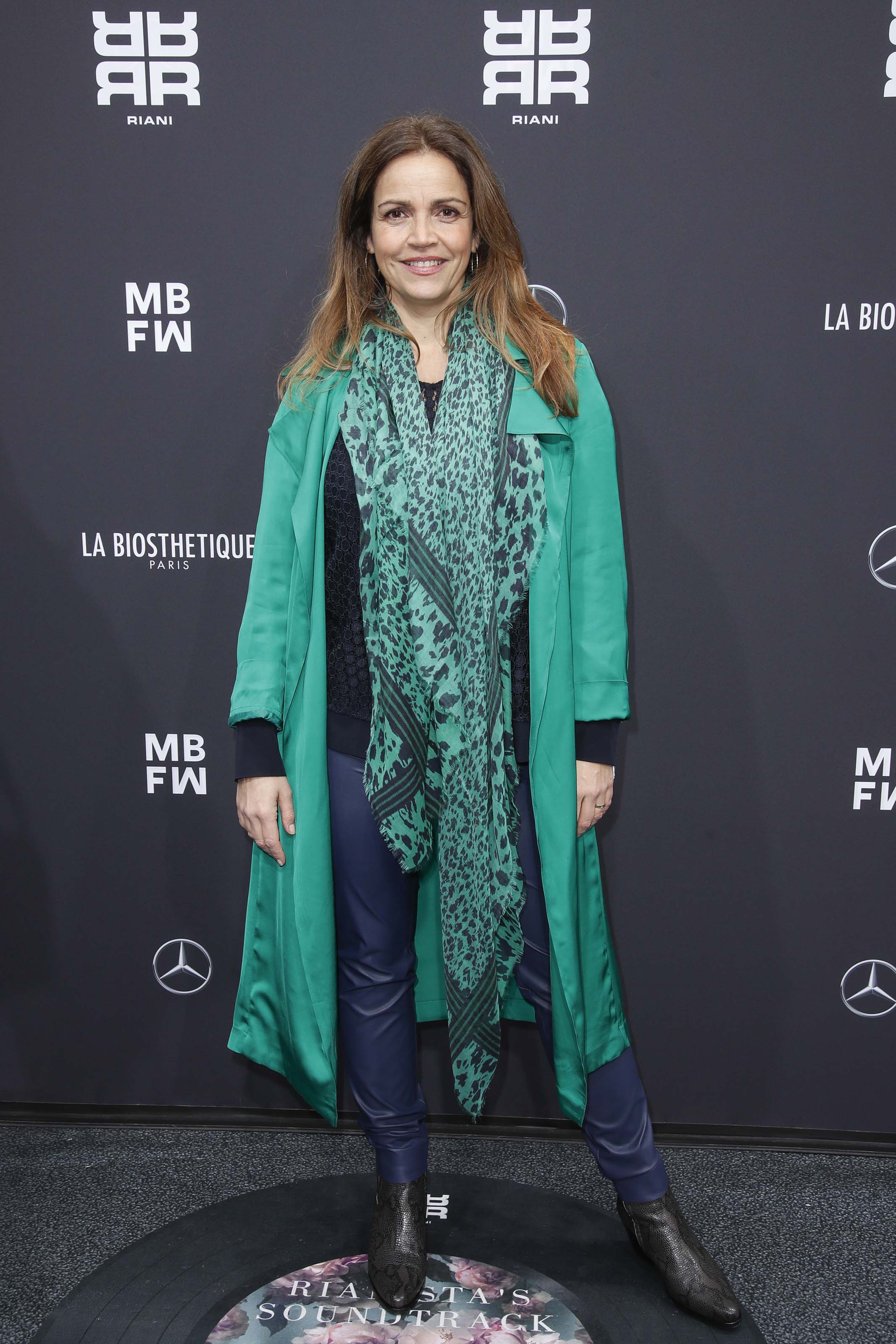 German celebs attend Riani Modenschau Mercedes-Benz Fashion Week