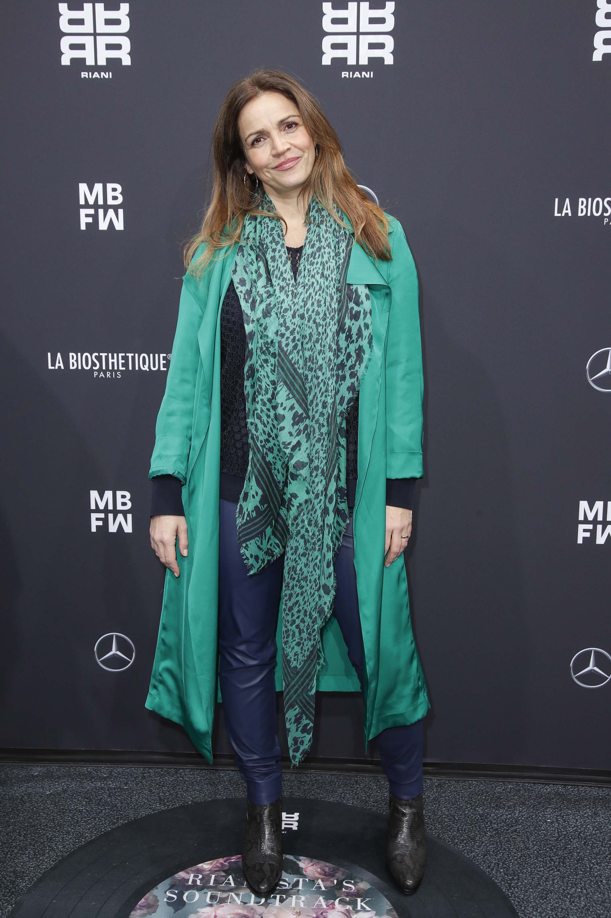 German celebs attend Riani Modenschau Mercedes-Benz Fashion Week