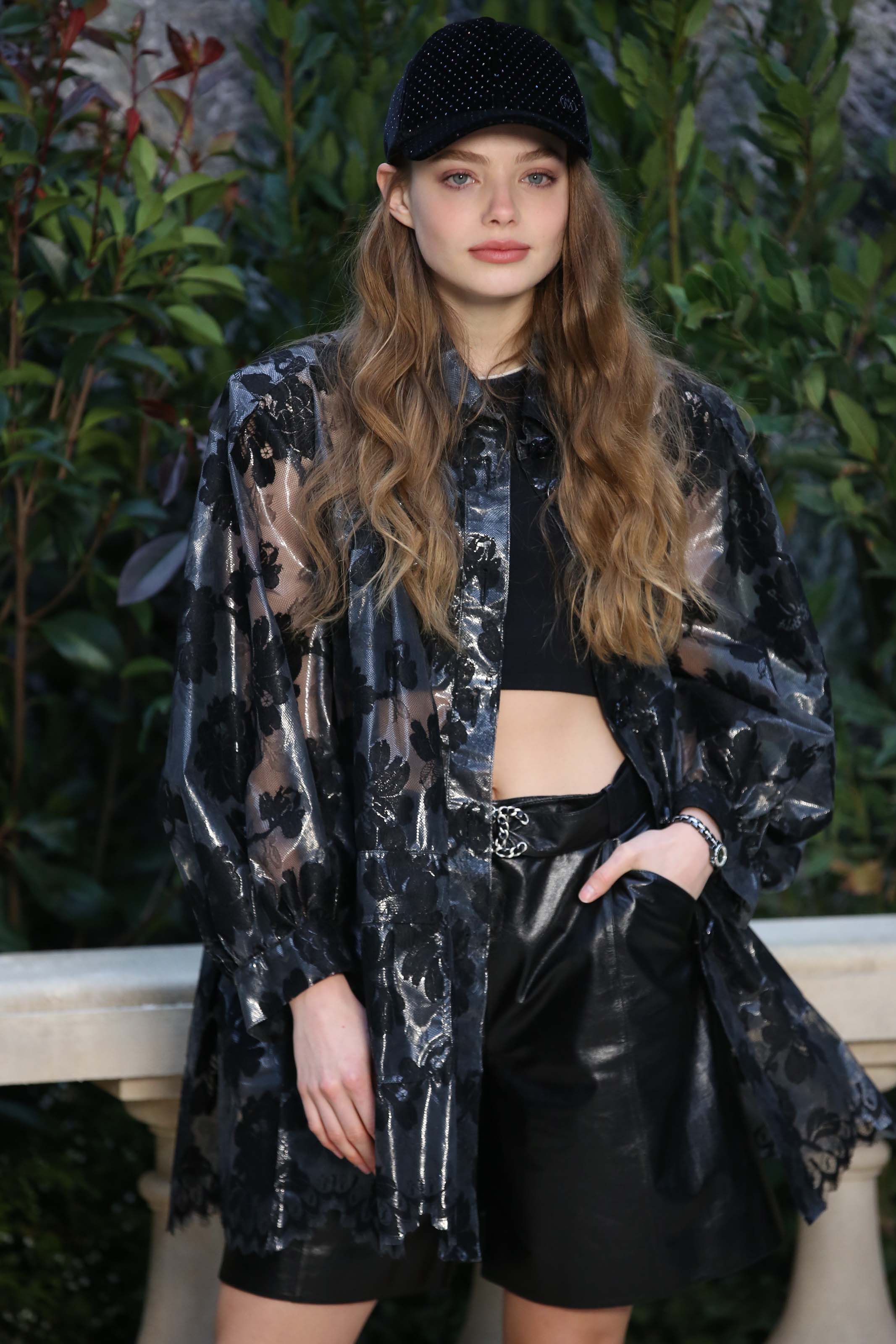 Kristine Froseth attends Chanel show