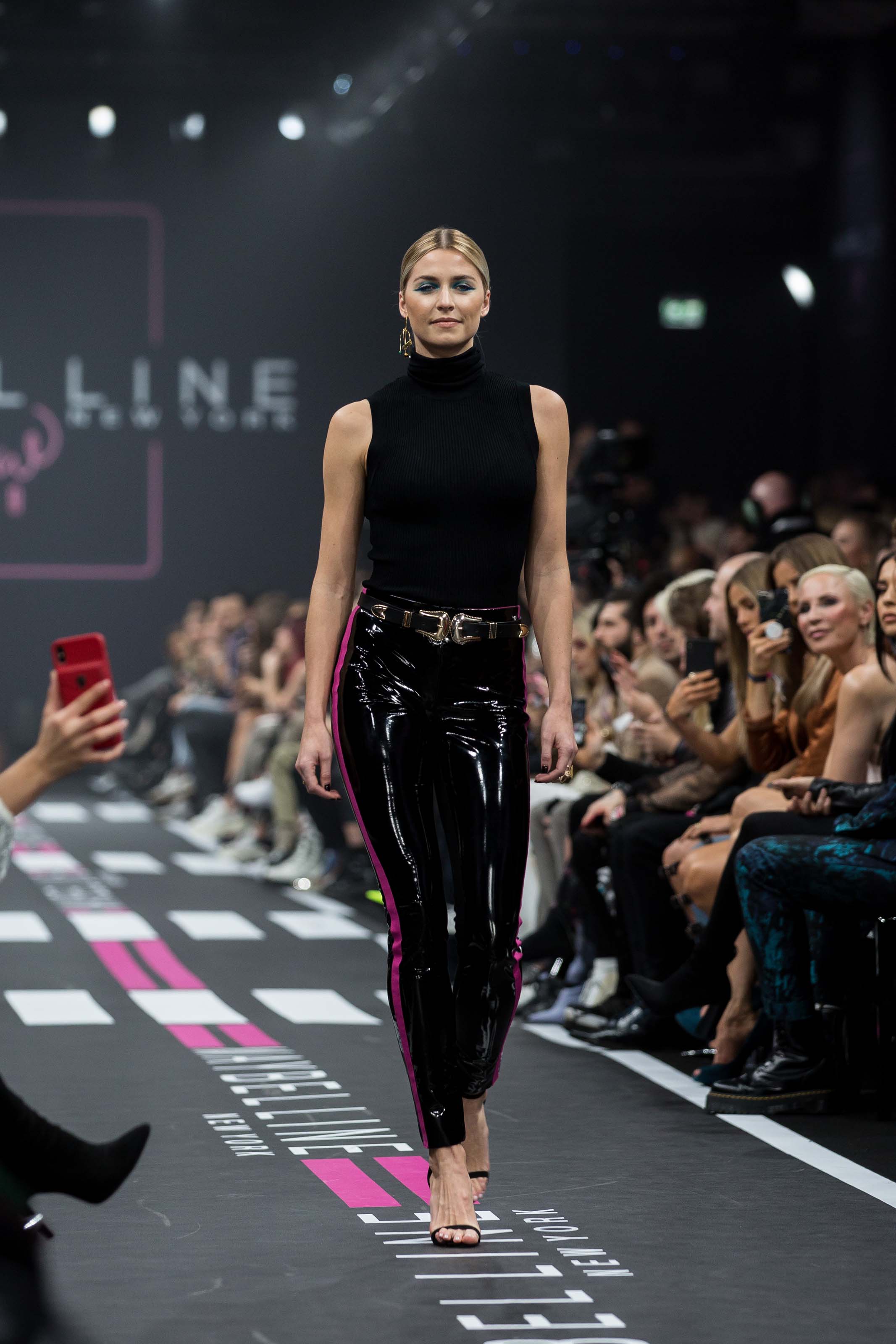 Lena Gercke attends Maybelline show