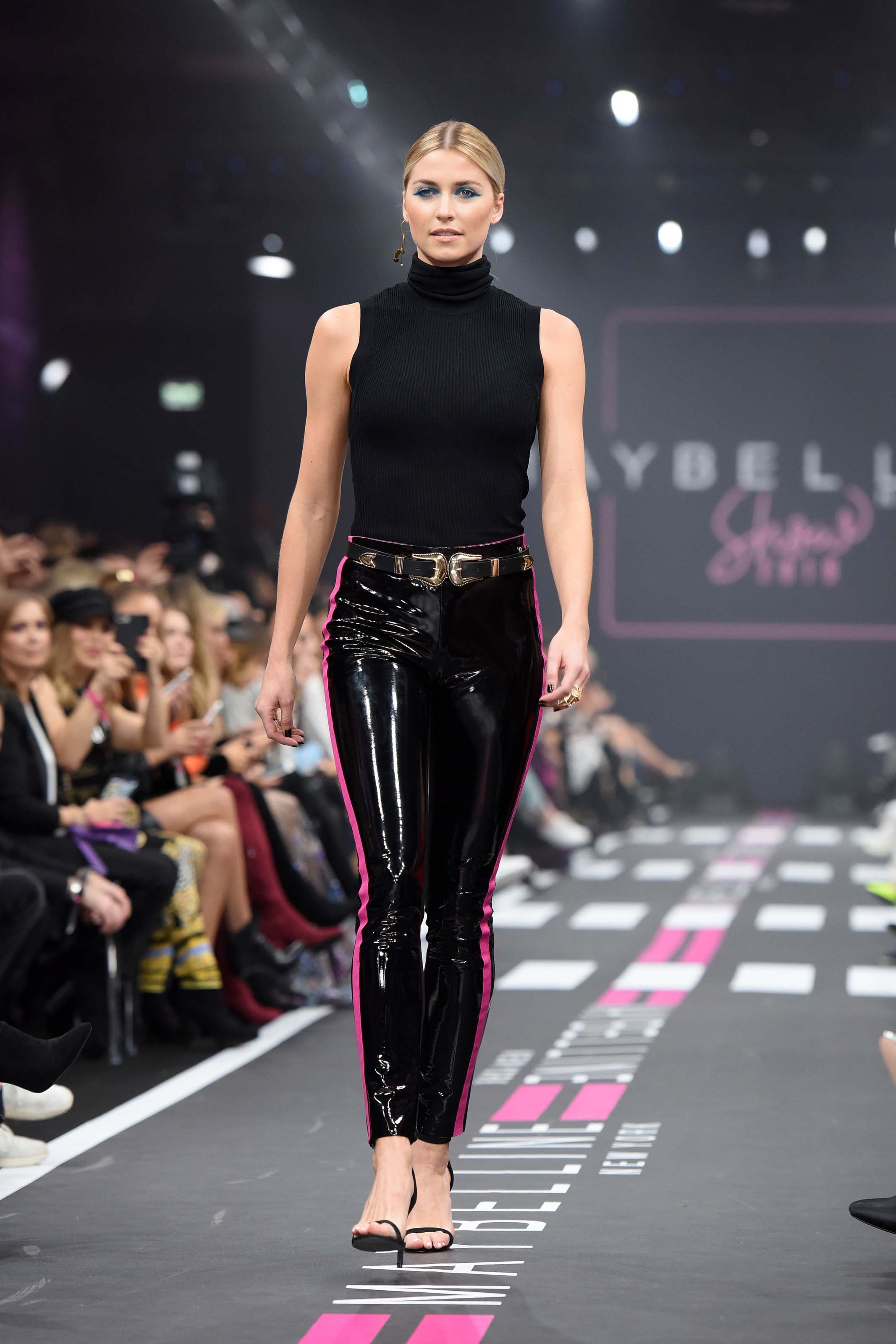 Lena Gercke attends Maybelline show