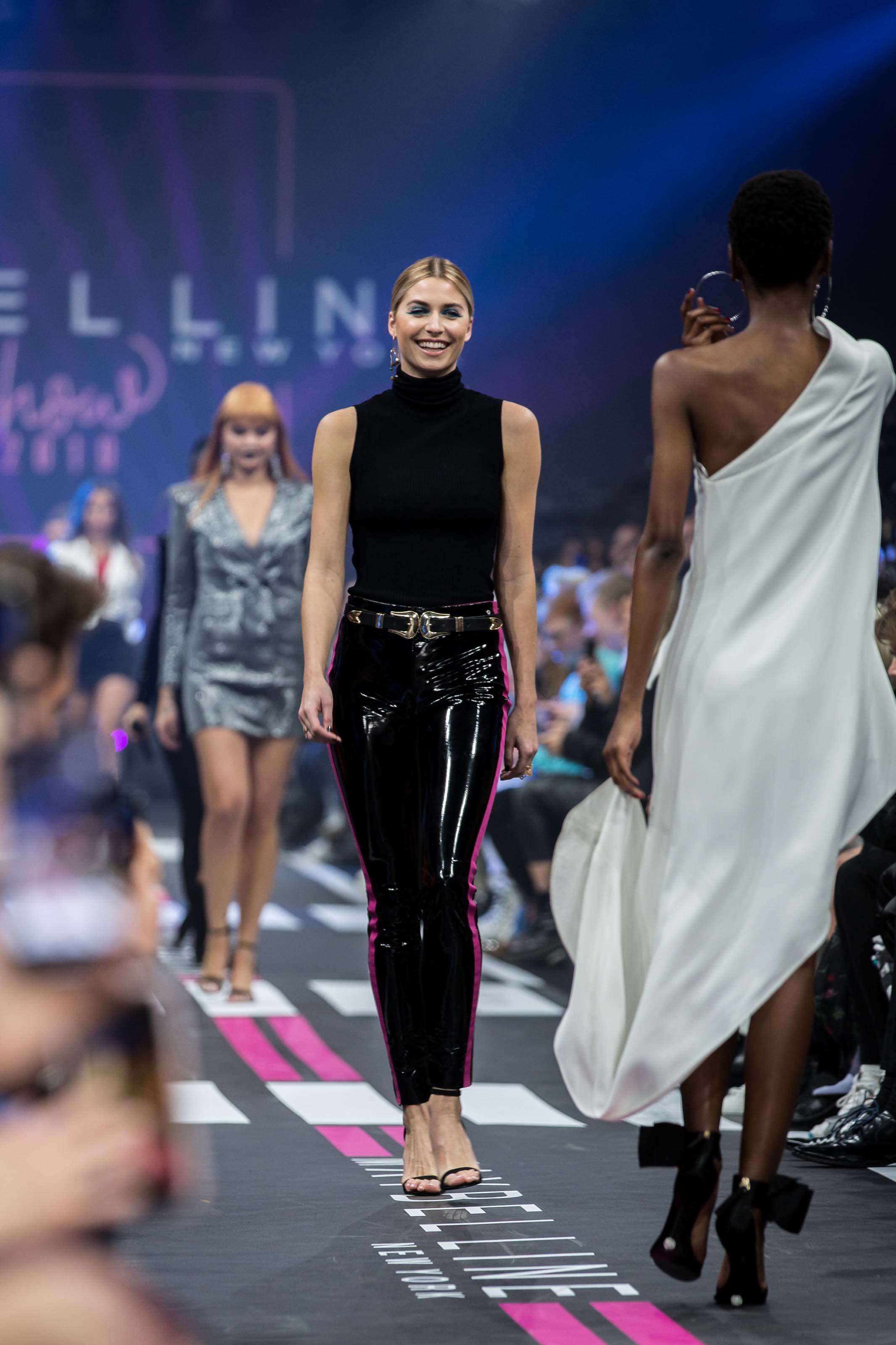 Lena Gercke attends Maybelline show