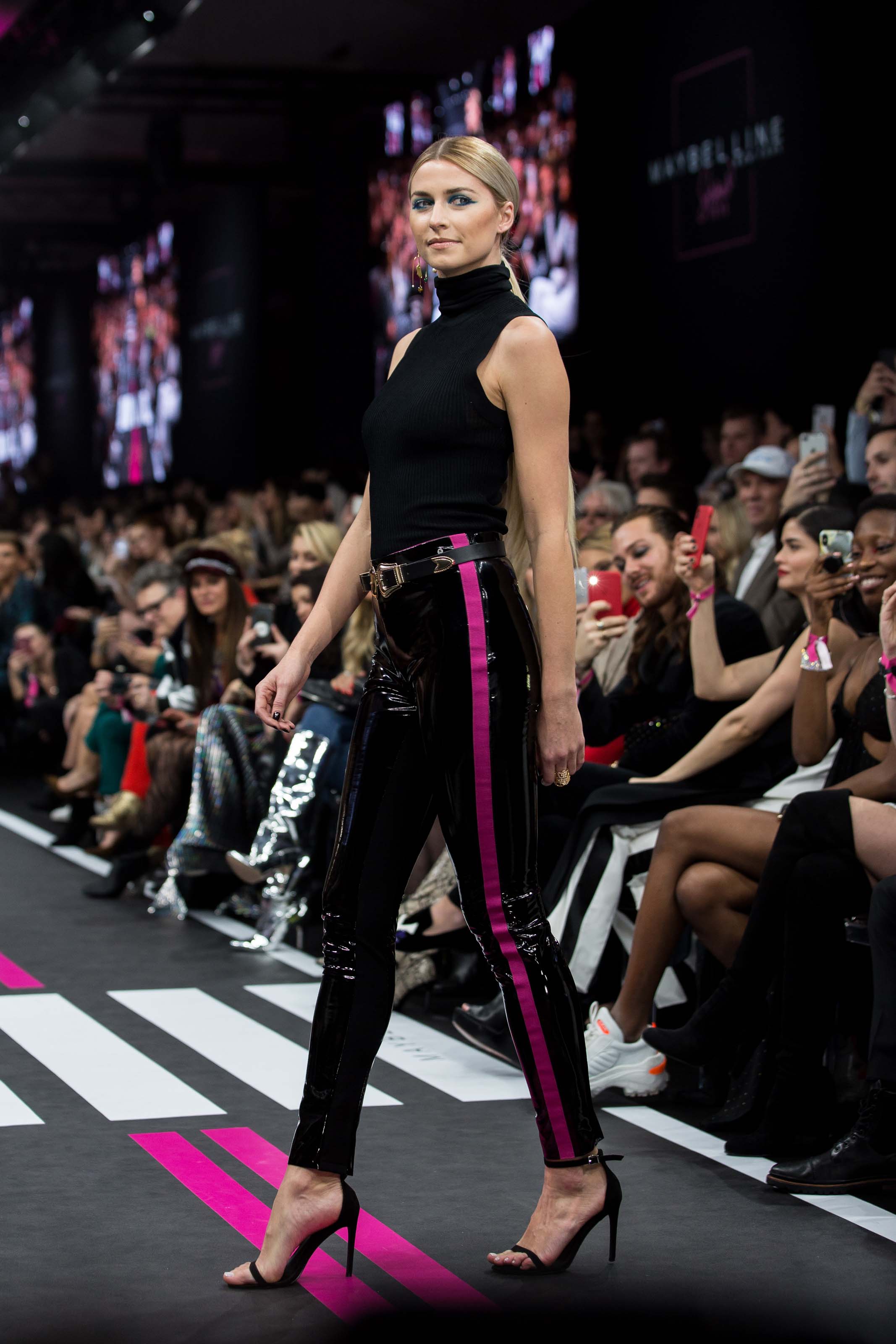 Lena Gercke attends Maybelline show